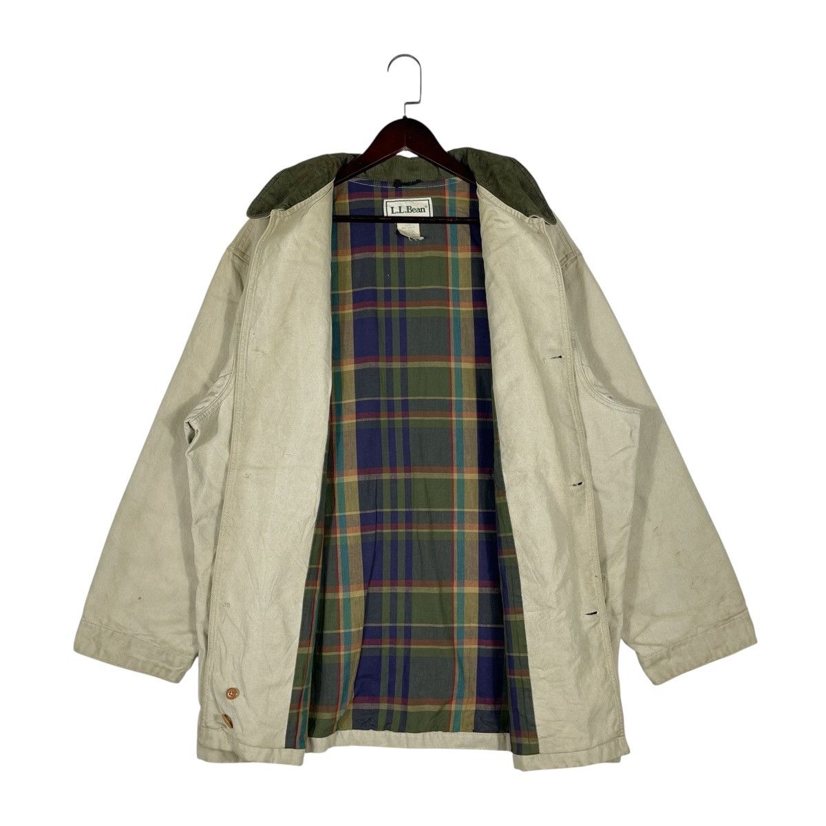 L.L. Bean Vintage L.L. Bean Field Coat Barn Jacket Heavy Cotton Canvas Size US XL / EU 56 / 4 - 11 Thumbnail
