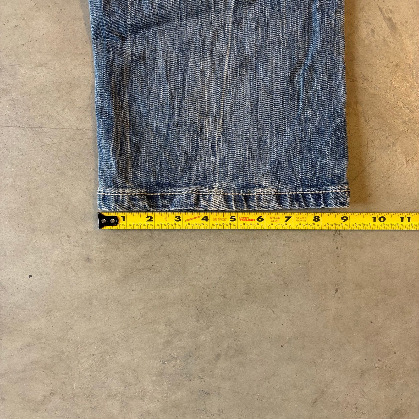 Vintage Vintage faded washed slim bootcut jeans Size US 36 / EU 52 - 3 Thumbnail