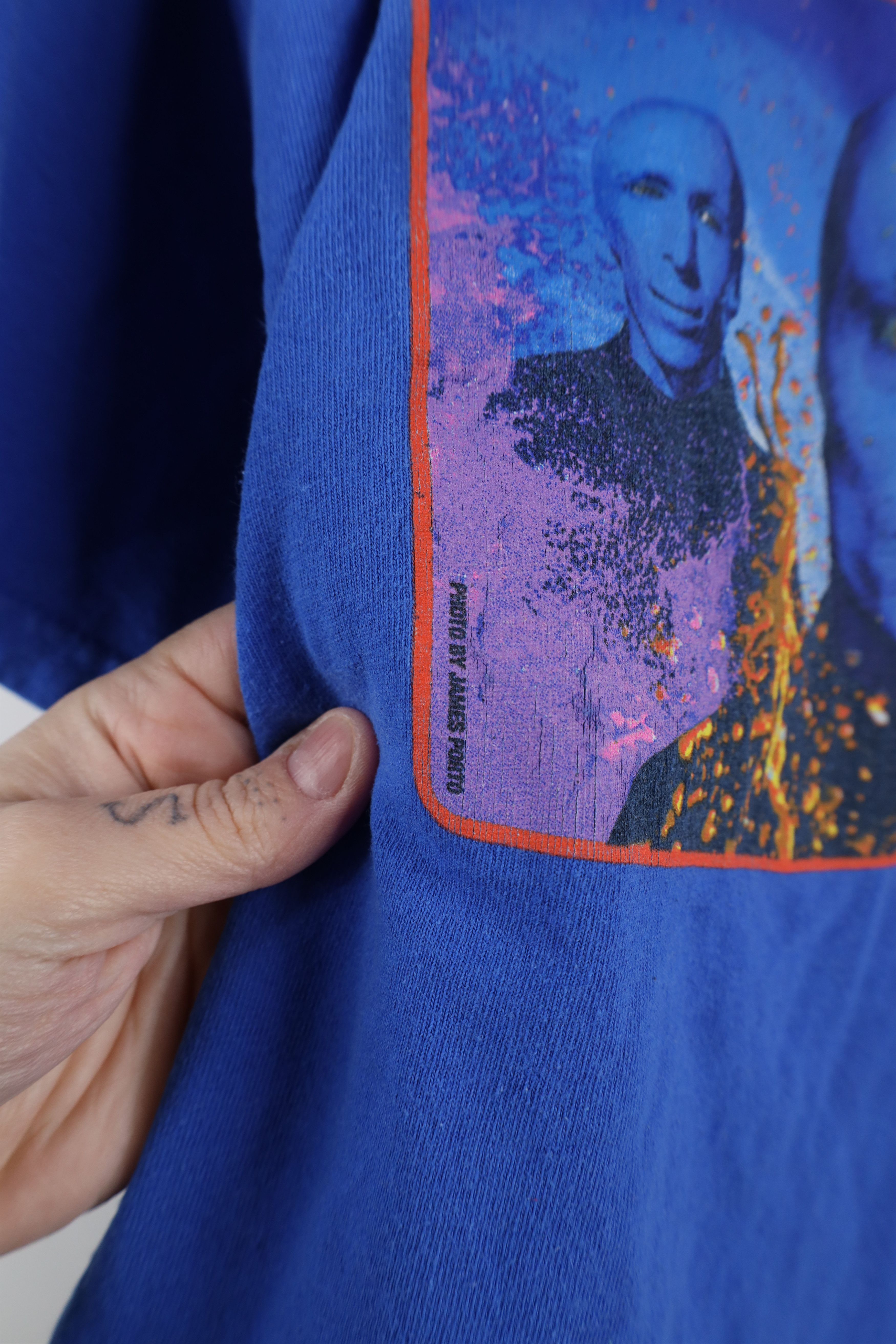 Vintage Vintage Y2K Streetwear Las Vegas Blue Man Group T-Shirt Size S / US 4 / IT 40 - 11 Thumbnail