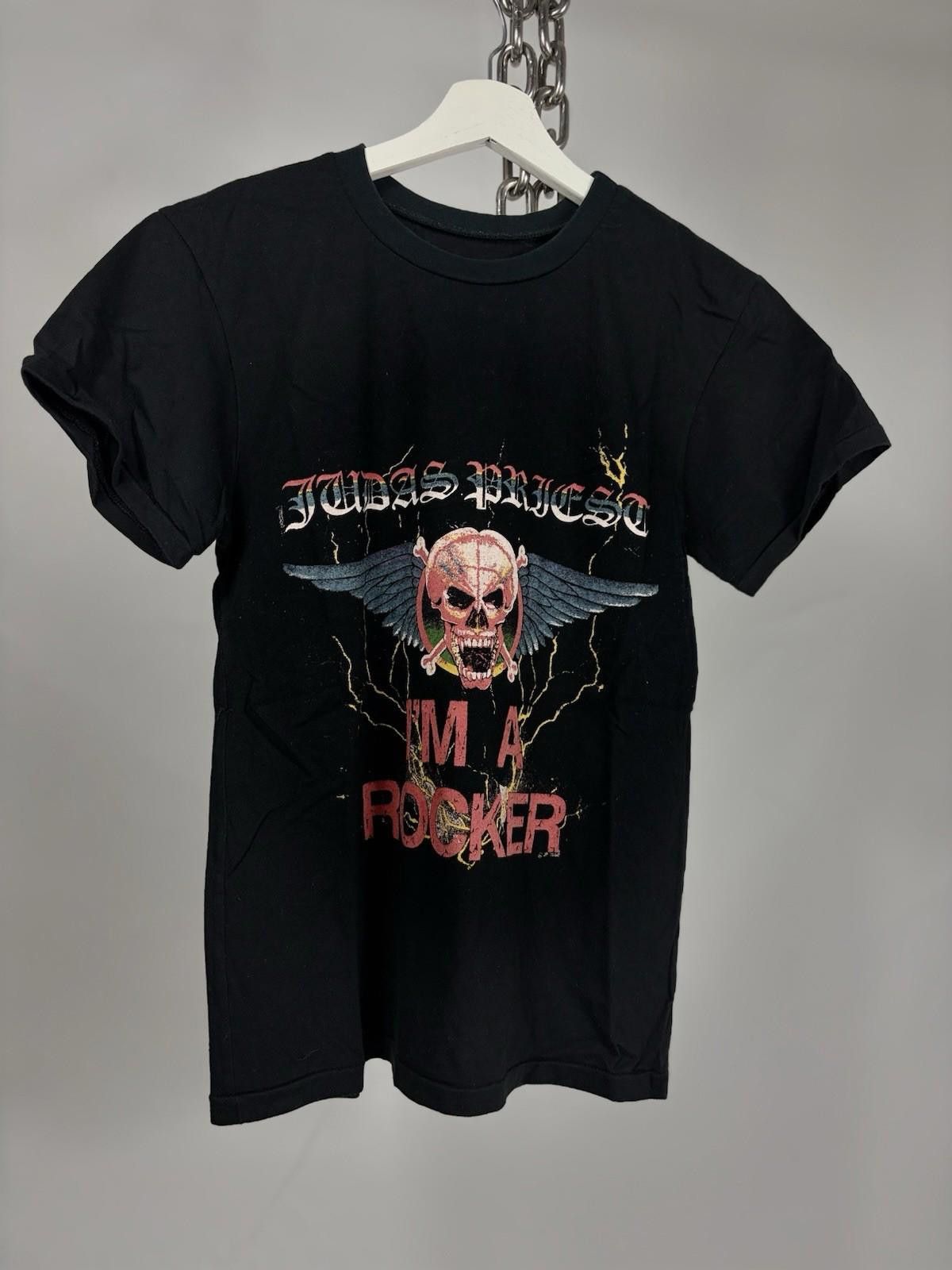 Judas Priest 1988 Judas Priest ' Im A Rocker ' Graphic T - Shirt Size US M / EU 48-50 / 2 - 1 Thumbnail