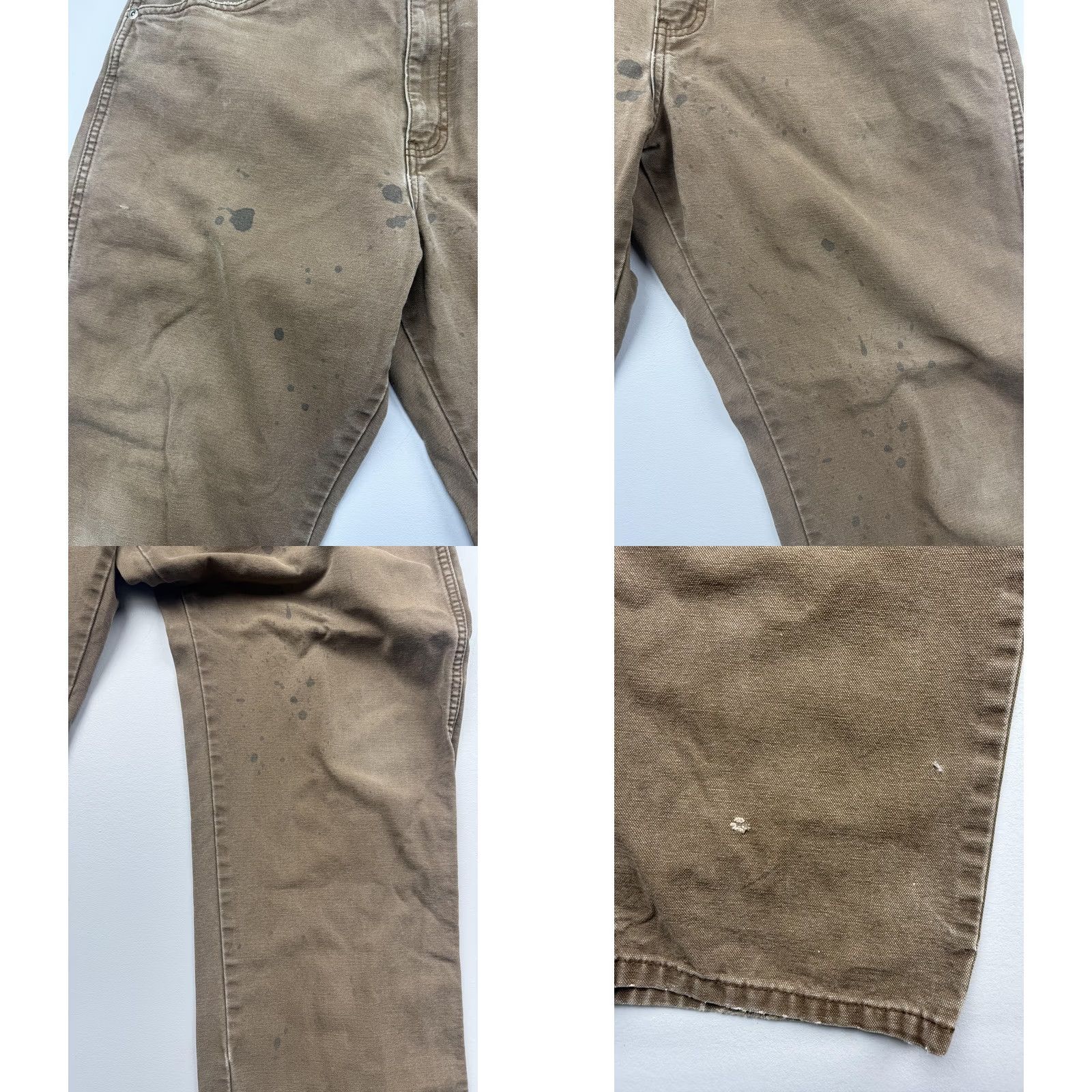 Dickies Dickies Brown Carpenter Pants Mens 34x30 Relaxed Fit Canvas Workwear Size US 34 / EU 50 - 8 Thumbnail