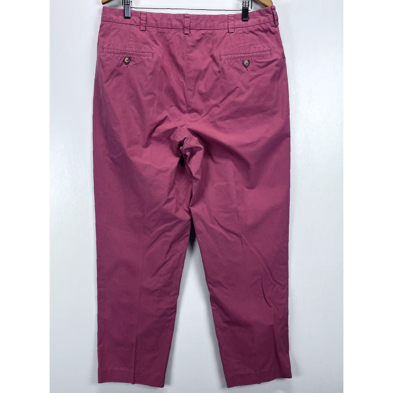 Brooks Brothers Brooks Brothers Chino Pants Mens 34x34 Flat Front Pink Salmon Preppy City Size US 34 / EU 50 - 3 Thumbnail