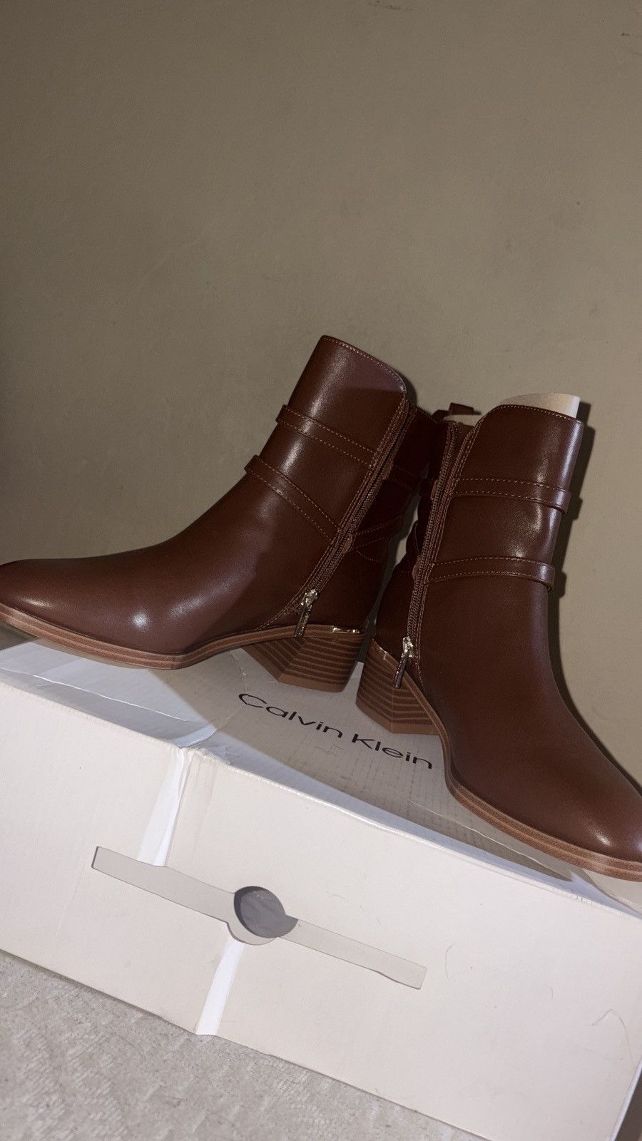 Calvin Klein Calvin klein buckle strap block heel Boots Size US 9 / IT 39 - 3 Thumbnail