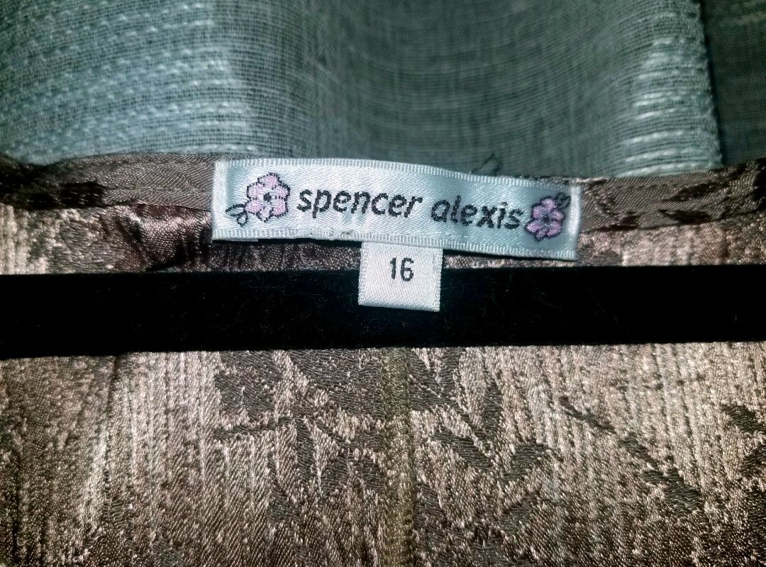 SPENCER BADU vintage Spencer Alexis maxi dress Size XL / US 12-14 / IT 48-50 - 4 Thumbnail