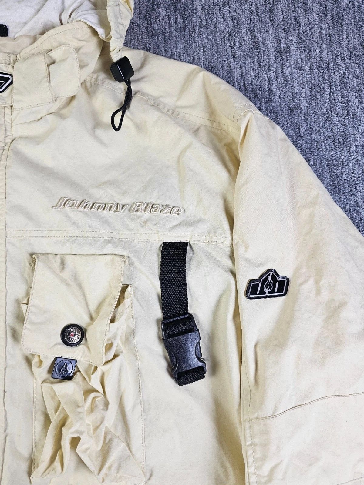 Other Johnny Blaze Utility Parka Jacket Y2K Cargo Beige XL Size US XL / EU 56 / 4 - 16 Thumbnail
