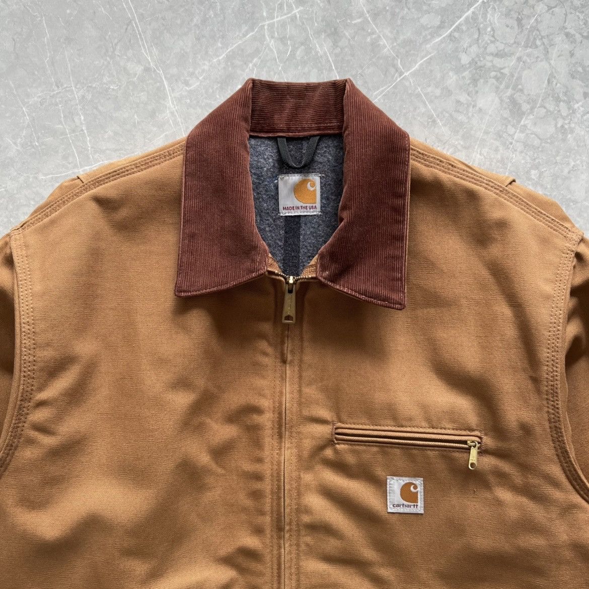 Carhartt Vintage Carhartt Detroit Jacket Size US XL / EU 56 / 4 - 4 Thumbnail