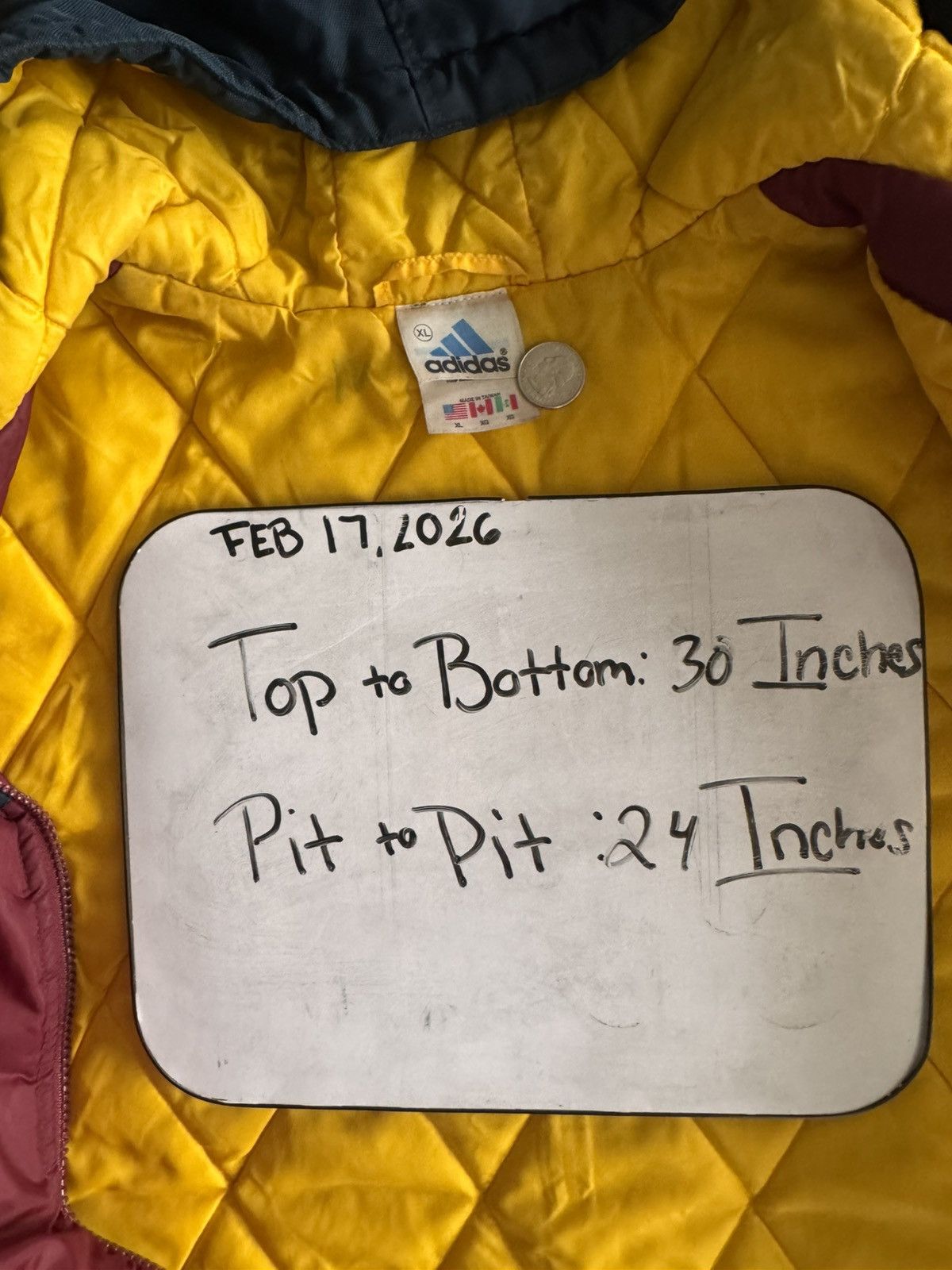 Adidas Vintage Adidas windbreaker jacket Size US XL / EU 56 / 4 - 4 Thumbnail