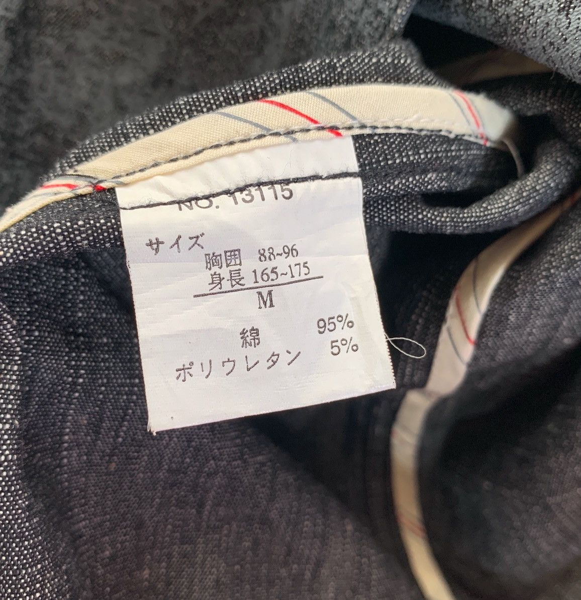 Japanese Brand Nice Design Rustenburg Denim Jacket Size US S / EU 44-46 / 1 - 14 Thumbnail