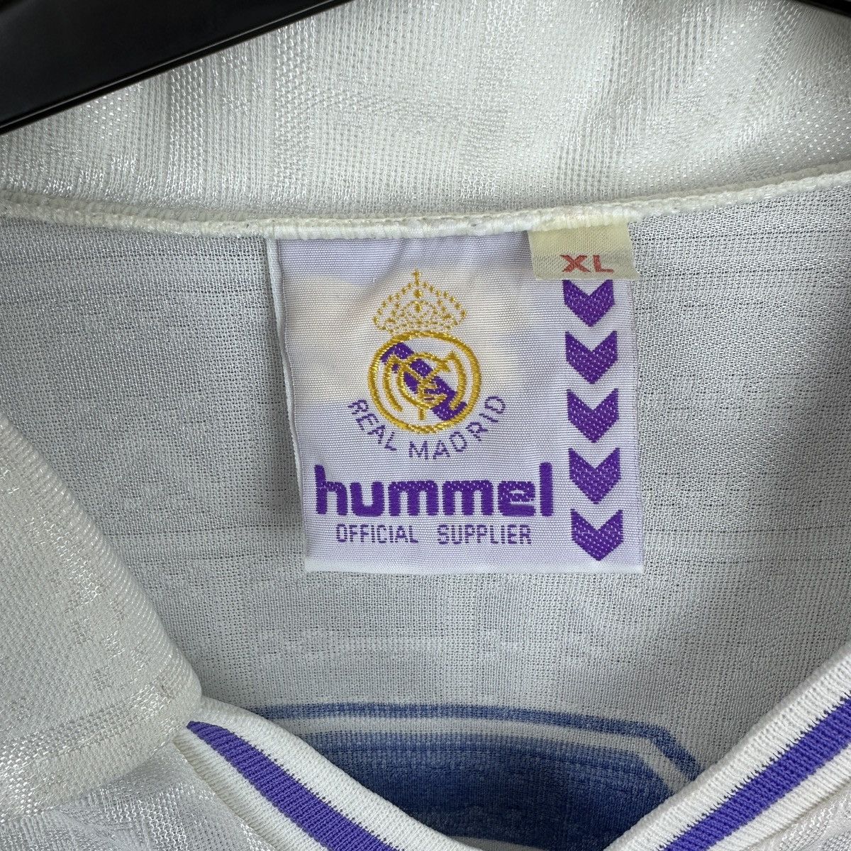Vintage Real Madrid 1988/1989 Home Jersey Rare Long Sleeve Shirt Size US XL / EU 56 / 4 - 5 Thumbnail