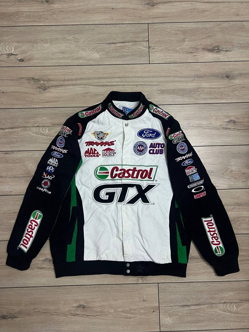 JH Design × Vintage Men Castor GTX JH Design NASCAR Jacket Racing Vintage 2XL Size US XXL / EU 58 / 5 - 12 Thumbnail