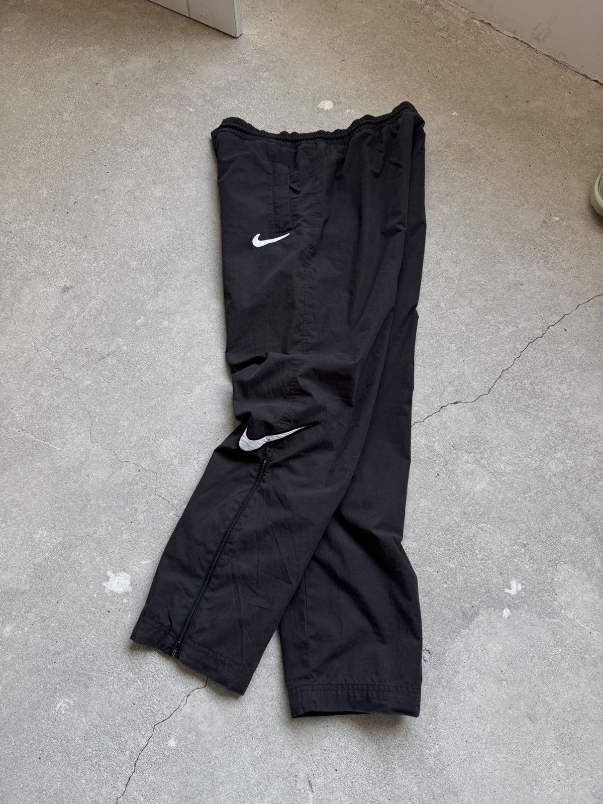 Nike Vintage Nike Double Swoosh Track Pants Size US 30 / EU 46 - 2 Thumbnail