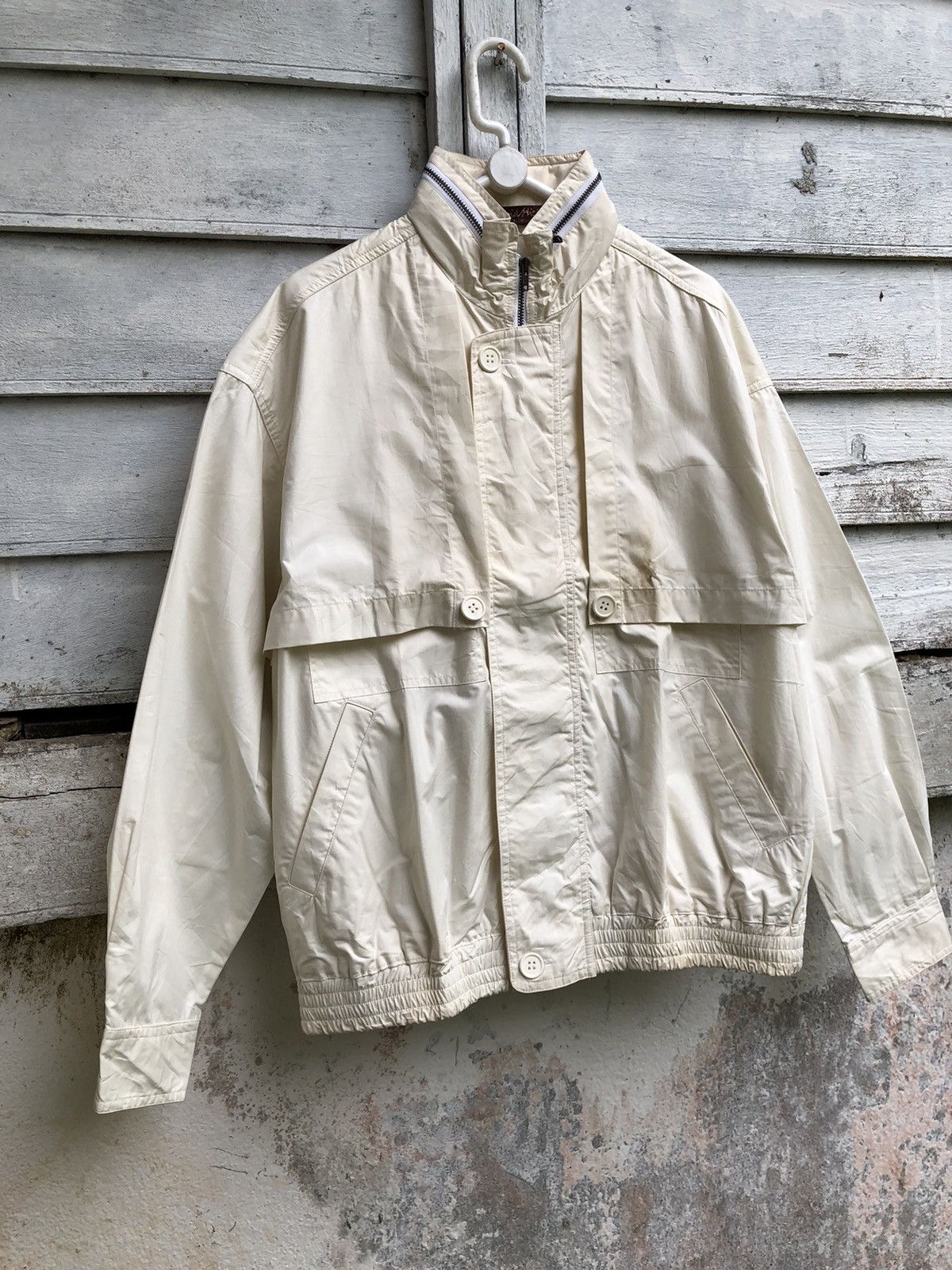 Designer × Vintage Vintage David Hicks Layered Hidden Pocket Jacket Size US L / EU 52-54 / 3 - 3 Thumbnail