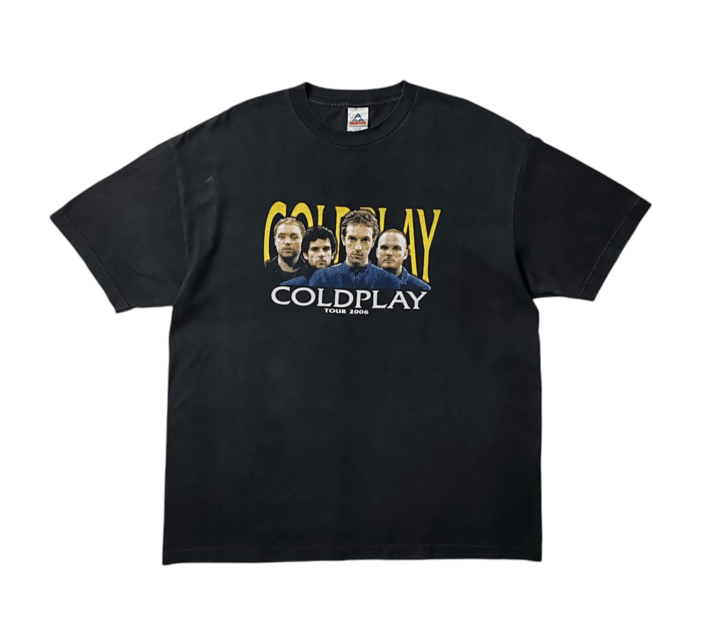 【ヴィンテージ】Coldplay Prospekts March2008Tシャツ Coldplay#Viva La Vida Black T-shirt Reprint Vintage Unisex