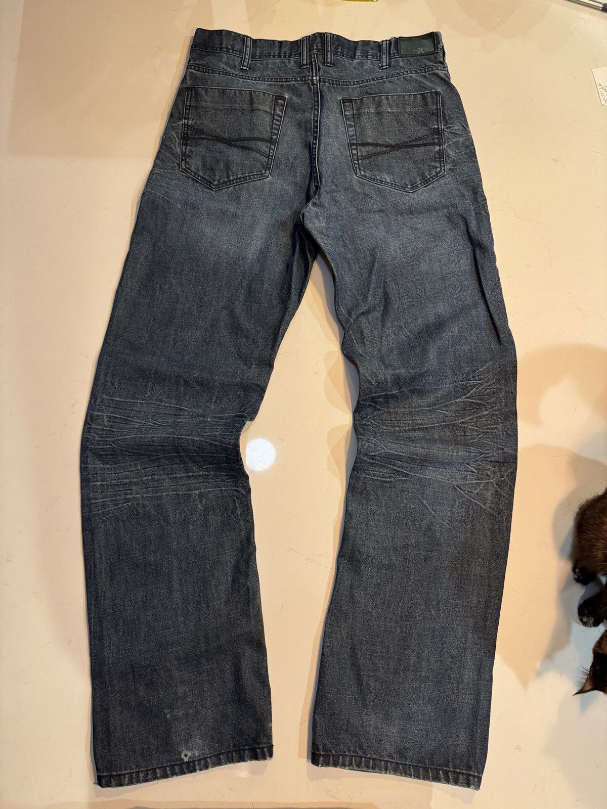 Lee Lee x dungarees bootcut dark wash denim Size US 34 / EU 50 - 5 Thumbnail