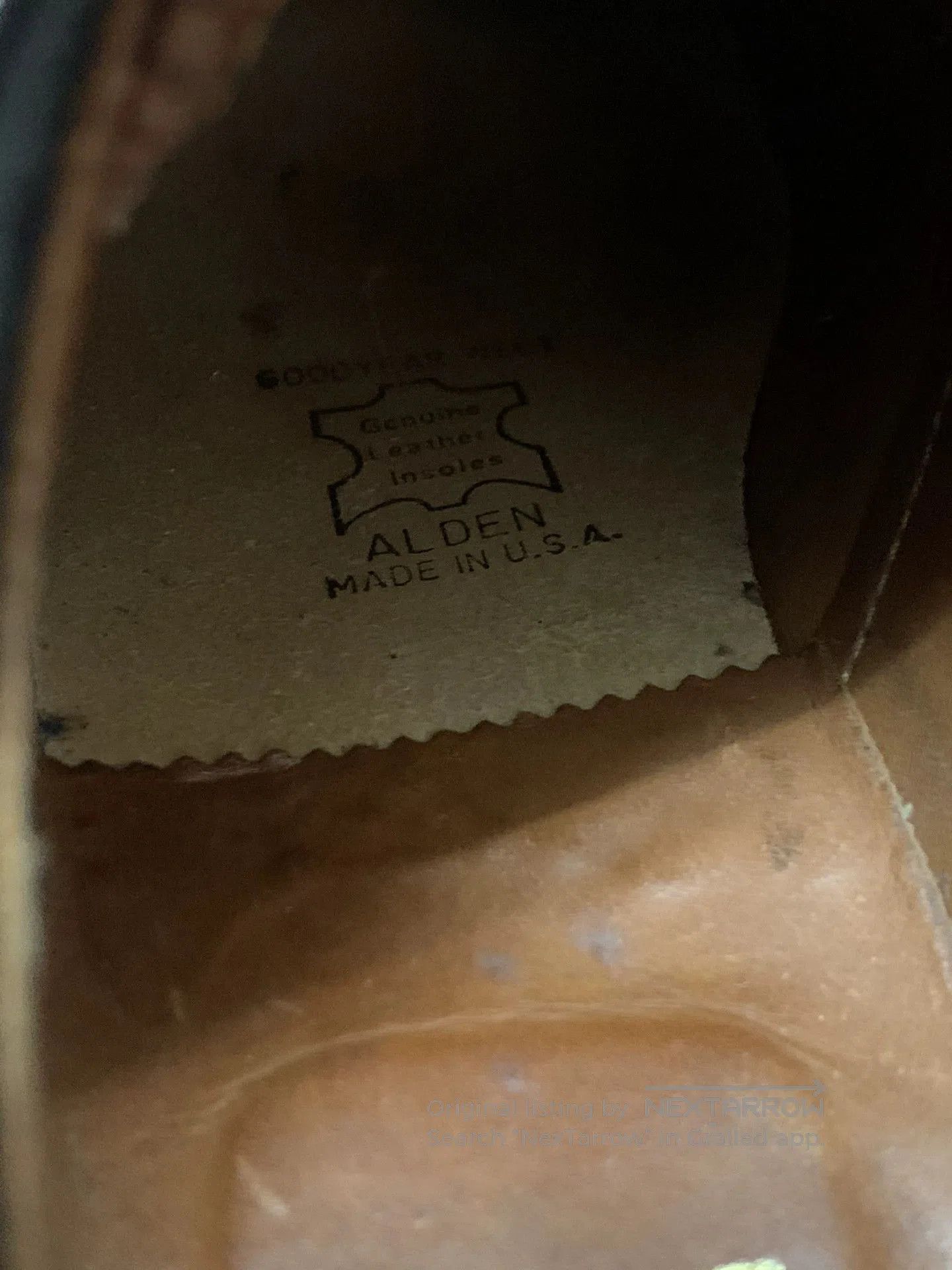 Alden Alden 975 Carved Men's US Made Shoes. Size US 8 / EU 41 - 8 Thumbnail