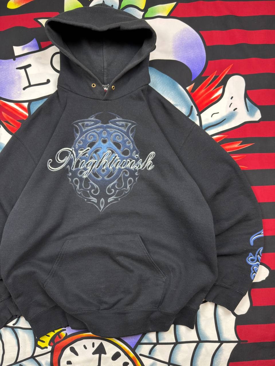 Band Tees Vintage Nightwish Dark Passion Play Hoodie Band 00s size M Size US M / EU 48-50 / 2 - 3 Thumbnail