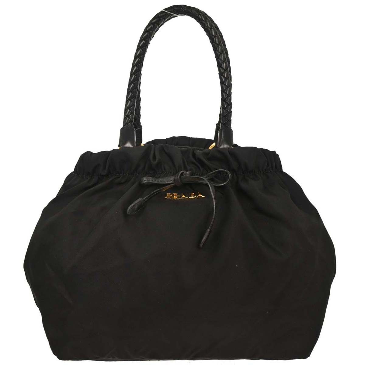 Prada Prada Convertible Bow Tote Tessuto Size ONE SIZE - 1 Thumbnail