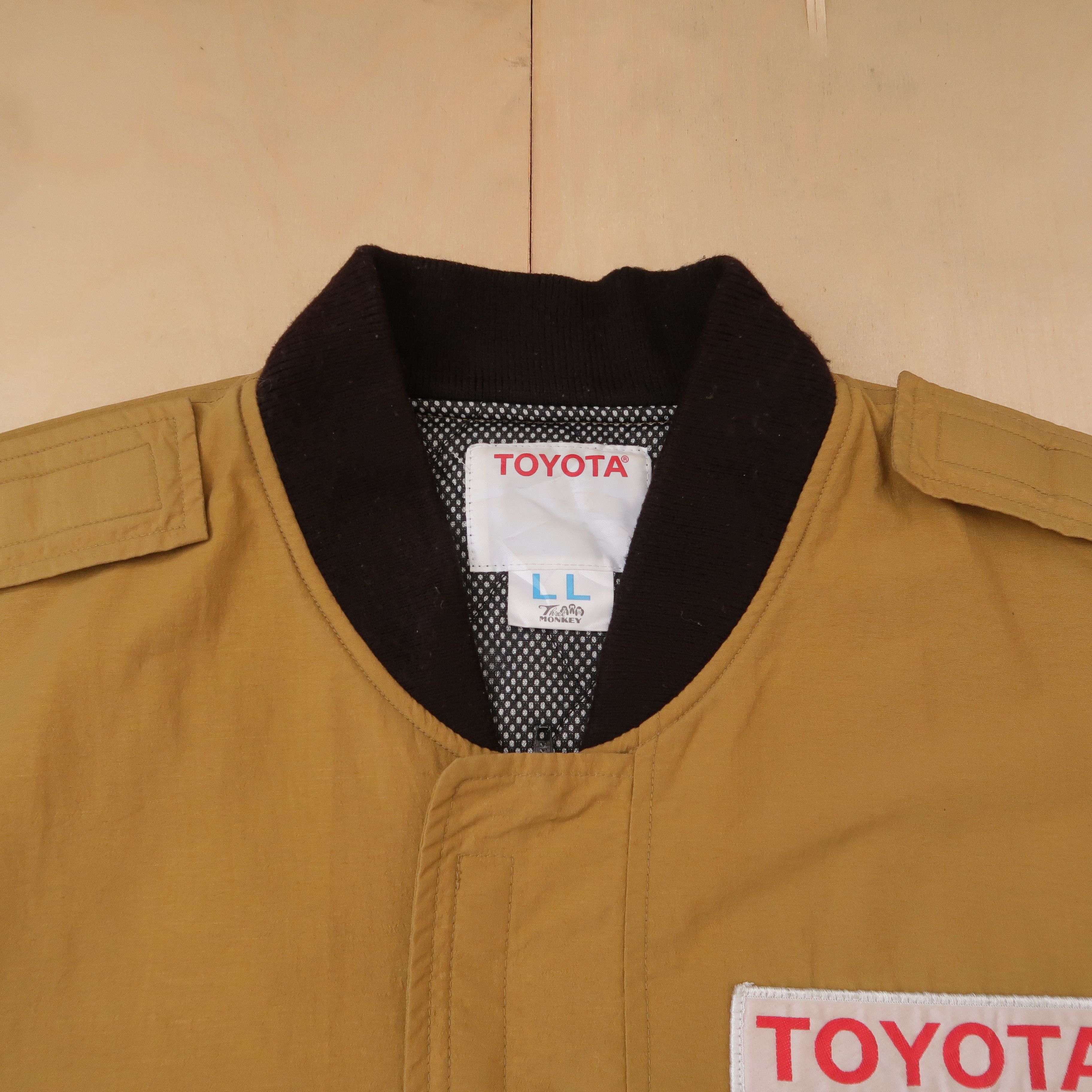 Japanese Brand Vintage 90s Toyota TRD Techno Bomber Jacket Big Logo Size US L / EU 52-54 / 3 - 3 Thumbnail