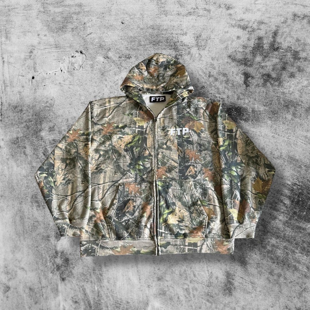 トップス FTP TREE CAMO ZIP UP HOODIE L Ftp Tree Camo Zip Up Hoodie Large New | eBay