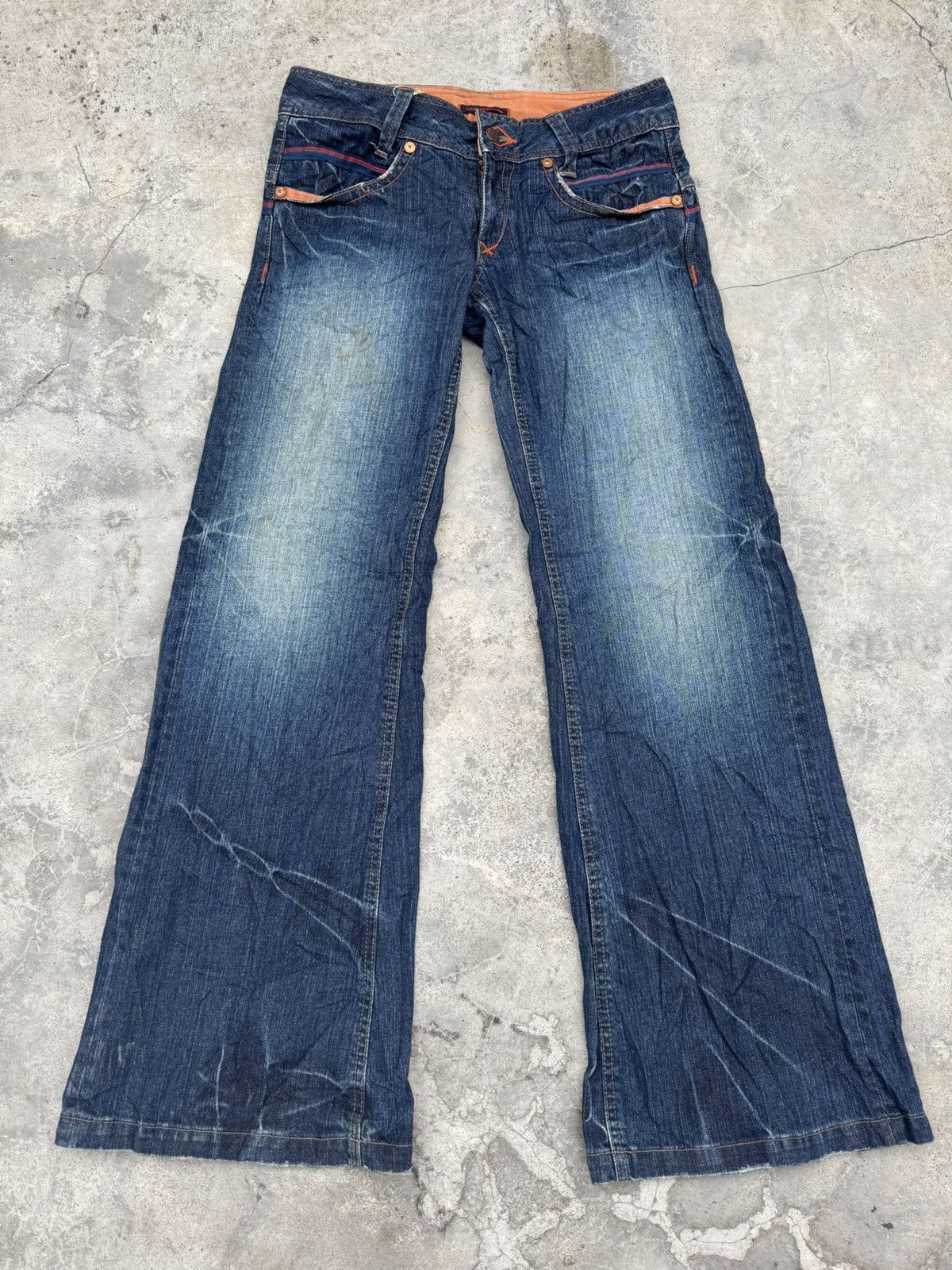 Japanese Brand 💥Rare💥 Et boite made in nippon baggy flare/wideleg denim Size 32" / US 10 / IT 46 - 2 Thumbnail