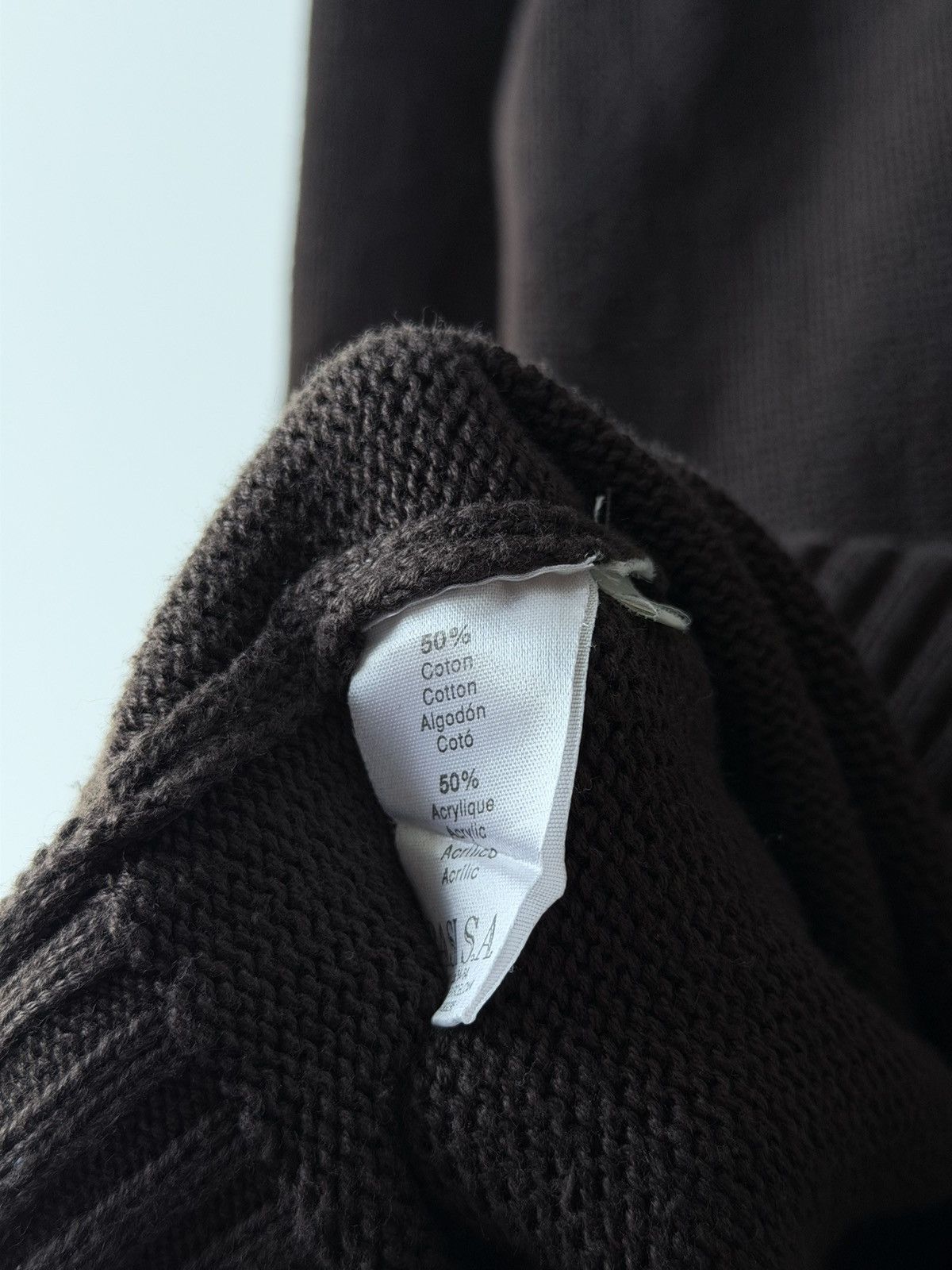 Lacoste Vintage Lacoste Brown Sweater Size US XL / EU 56 / 4 - 7 Thumbnail
