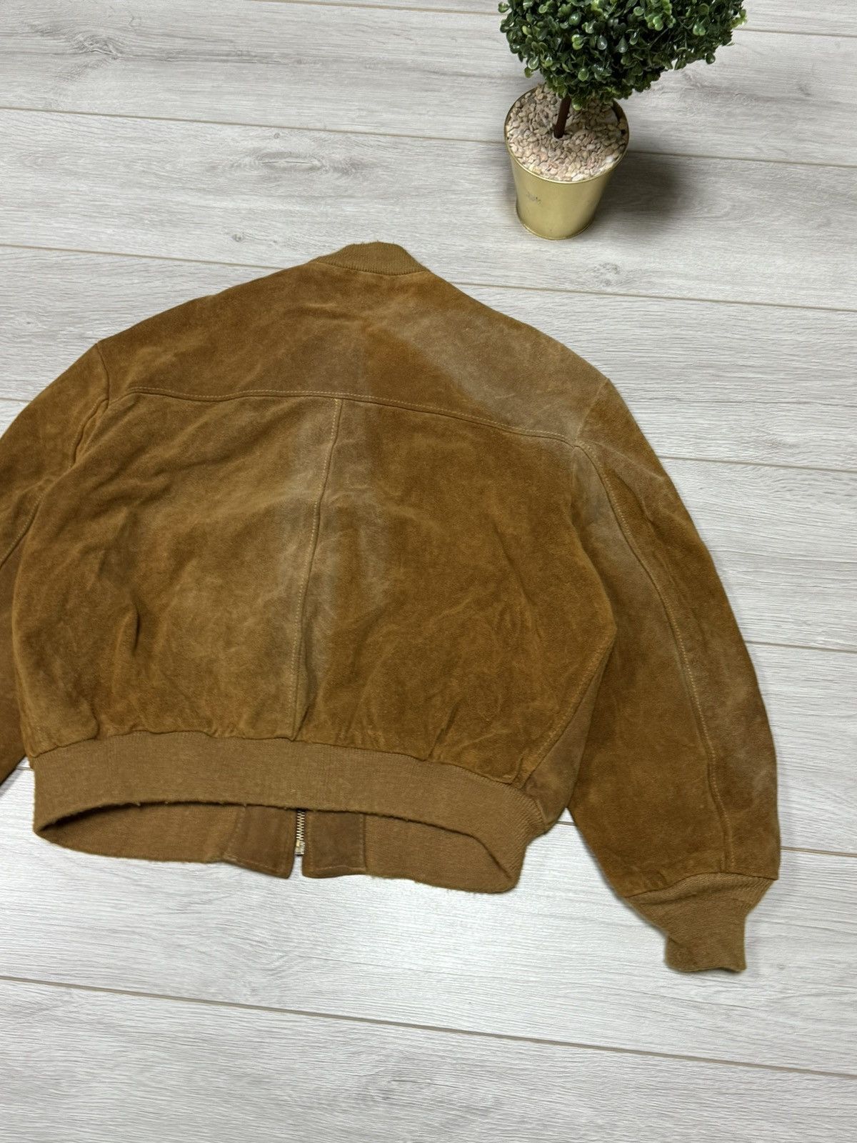 Schott Schott USA vintage suede leather bomber Size US M / EU 48-50 / 2 - 10 Thumbnail