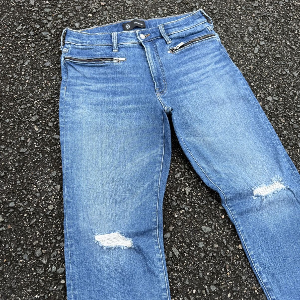 GU × Undercover GU x UNDERCOVER FADED SKINNY JEAN DENIM PANTS Size US 32 / EU 48 - 5 Thumbnail