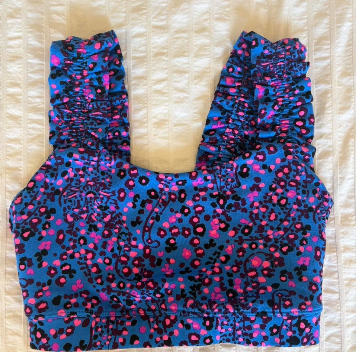Lilly Pulitzer ruffled sports bra Size XXS / US 00 / IT 34 - 1 Thumbnail