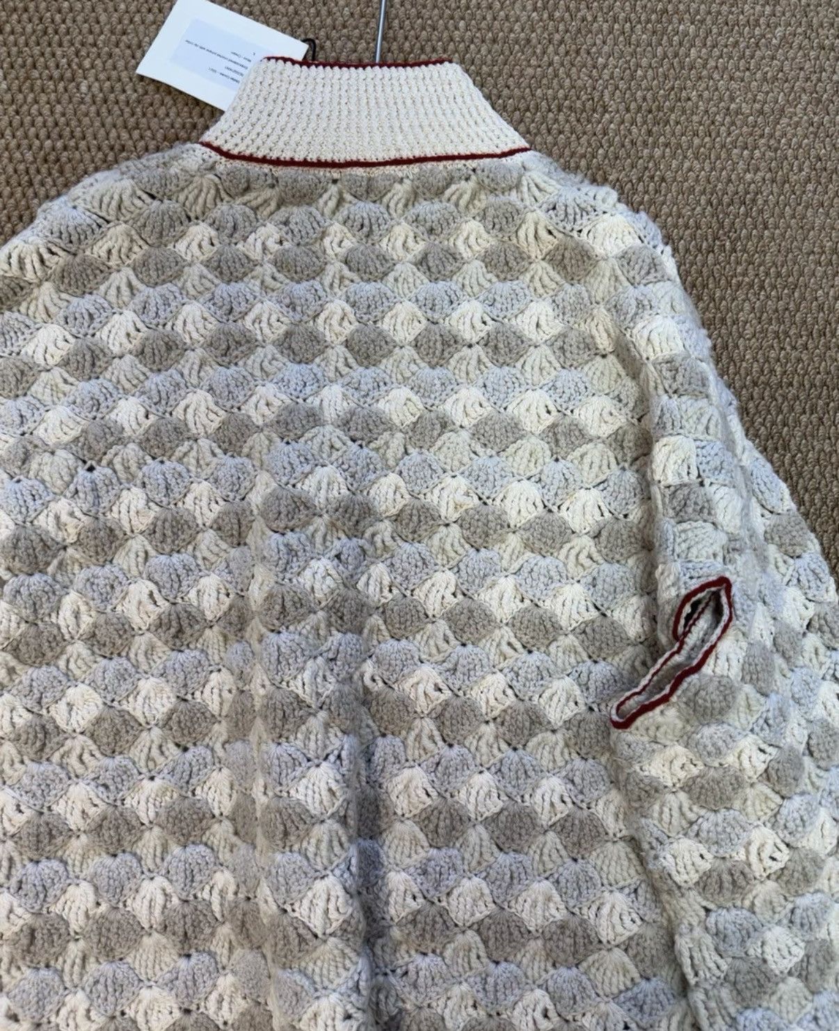 Stefan Cooke Stefan Cooke Scale Pattern Turtleneck Sweater K23 Size US L / EU 52-54 / 3 - 8 Thumbnail