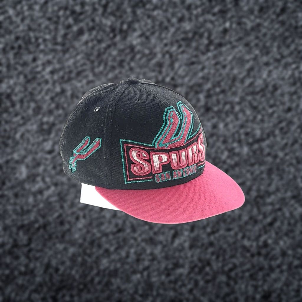 New Era New Era Hat Mens Adjustable San Antonio Spurs Neon Pink Black Snapback Size ONE SIZE - 1 Thumbnail
