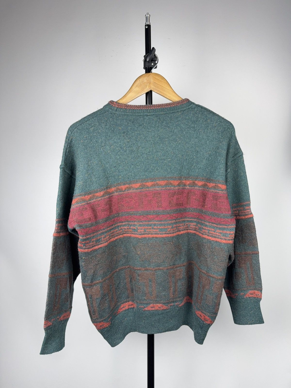 Japanese Brand ⚡️Vintage Retro Japanese Art of M Abstract Knit Sweater 90s Size US S / EU 44-46 / 1 - 9 Thumbnail