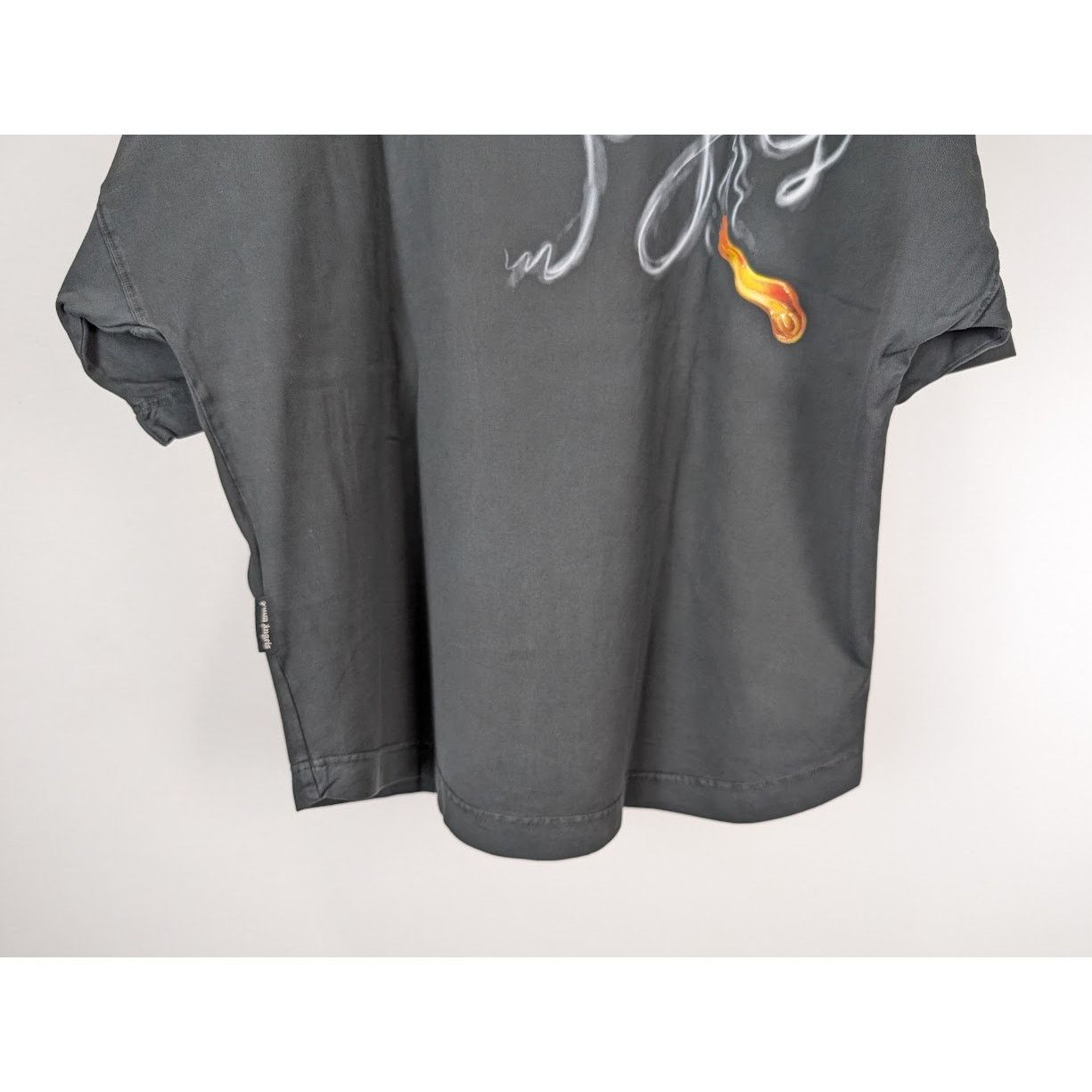 Palm Angels o1rshd1 Foggy PA Logo Over T-Shirt in Black / White Size US M / EU 48-50 / 2 - 15 Thumbnail