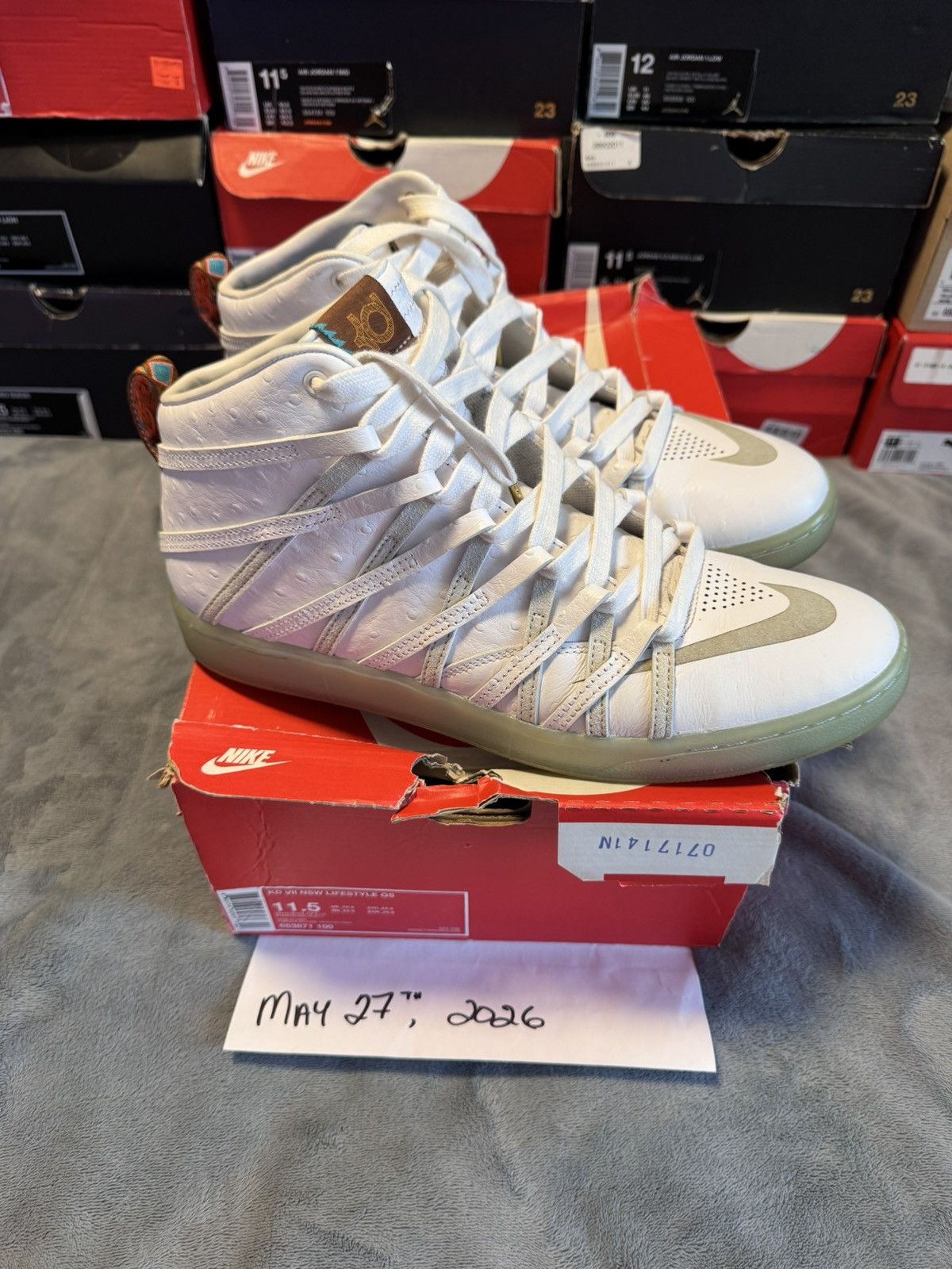 Nike NIKE KD VII NSW LIFESTYLE QS Size US 11.5 / EU 44-45 - 8 Thumbnail