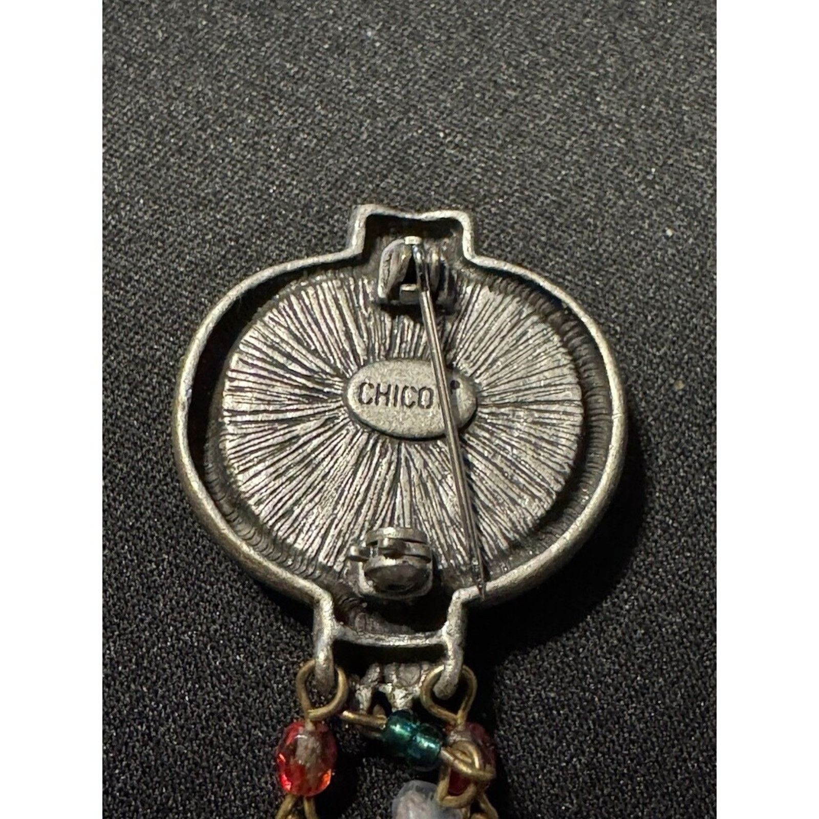Chicos Chico's Koi Fish Rhinestone Signed Brooch Size ONE SIZE - 6 Thumbnail
