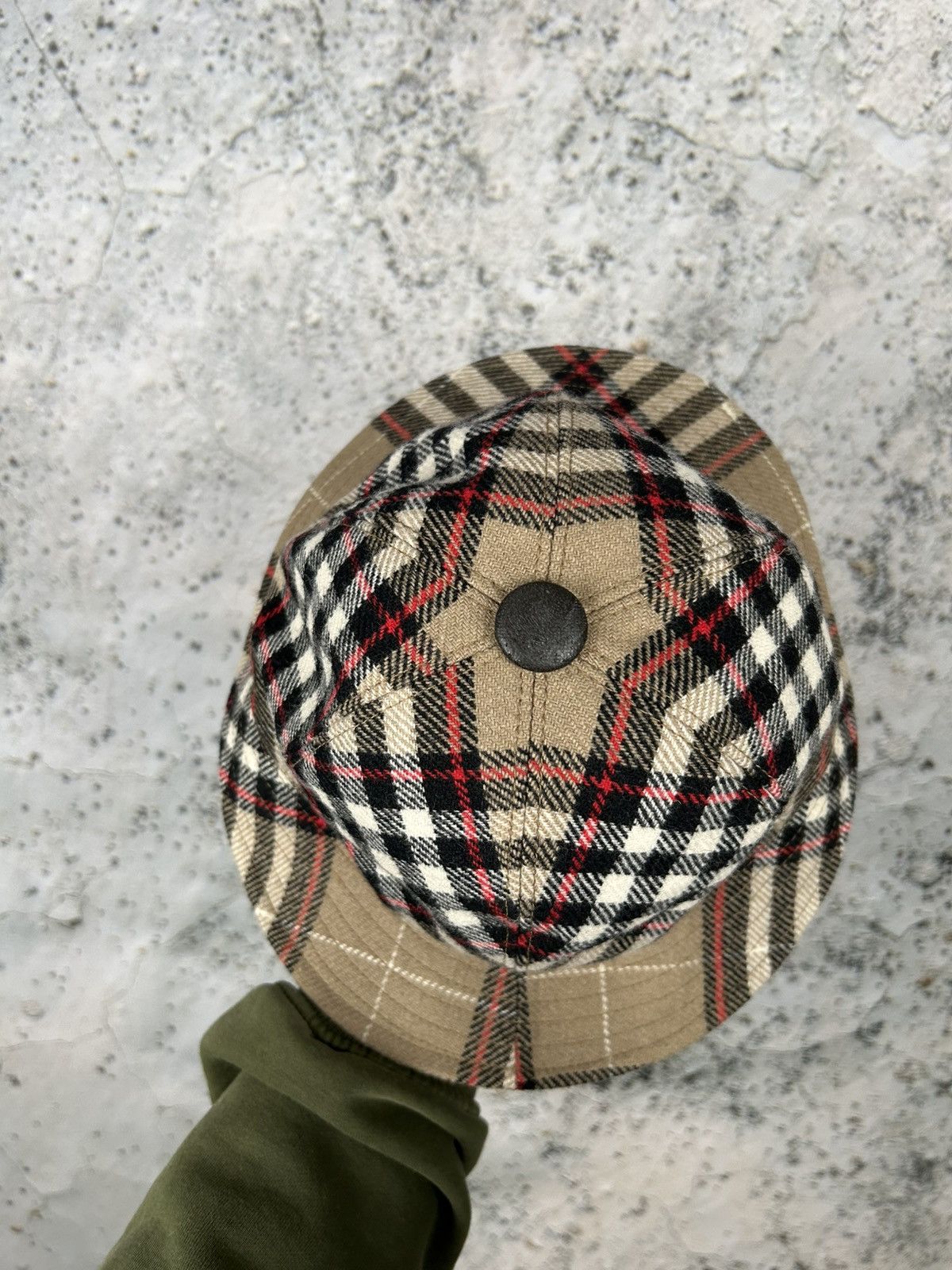 Vintage Vintage Checkered Outdoor Hunting Wool Hat 90s Sweden Size ONE SIZE - 5 Thumbnail