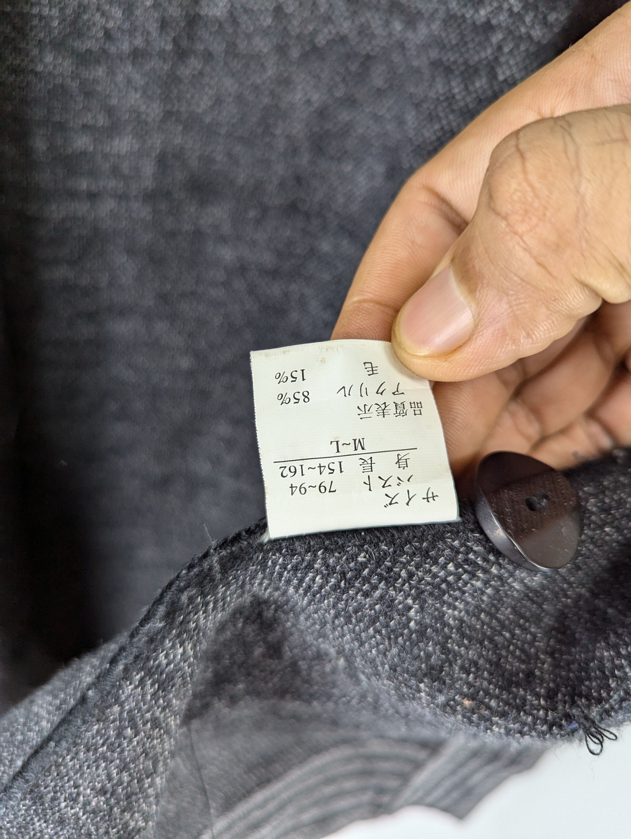 Japanese Brand Vintage Maglia Punto Button Ups Acrylic Cardigan Jacket Size M / US 6-8 / IT 42-44 - 11 Thumbnail