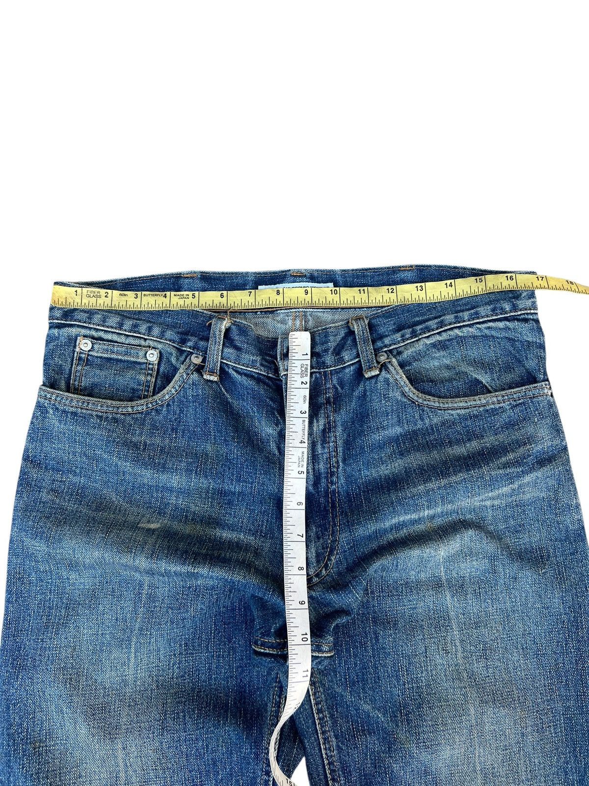 Vintage Vintage Cosmic Wonder Japan Dirty Mud Denim Flare Jeans Size US 32 / EU 48 - 2 Thumbnail