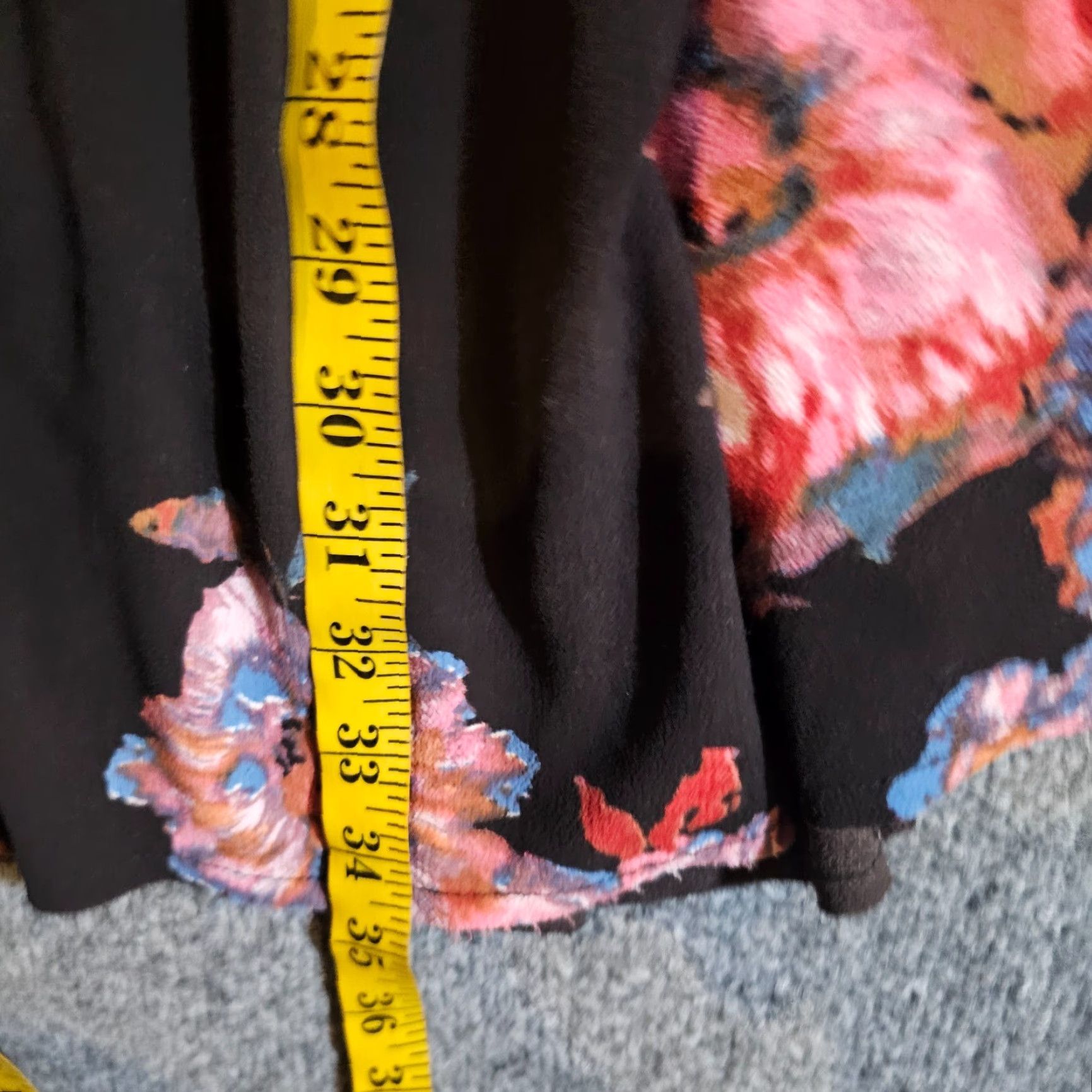 Free People Free People Dress Women Small Black Floral A-Line Sleeveless Cocktail Casual Size S / US 4 / IT 40 - 5 Thumbnail