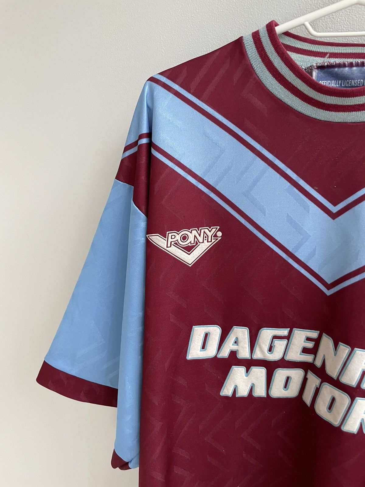 Vintage West Ham United 1993 1994 1995 Football Shirt Soccer Jersey Size US XXL / EU 58 / 5 - 3 Thumbnail