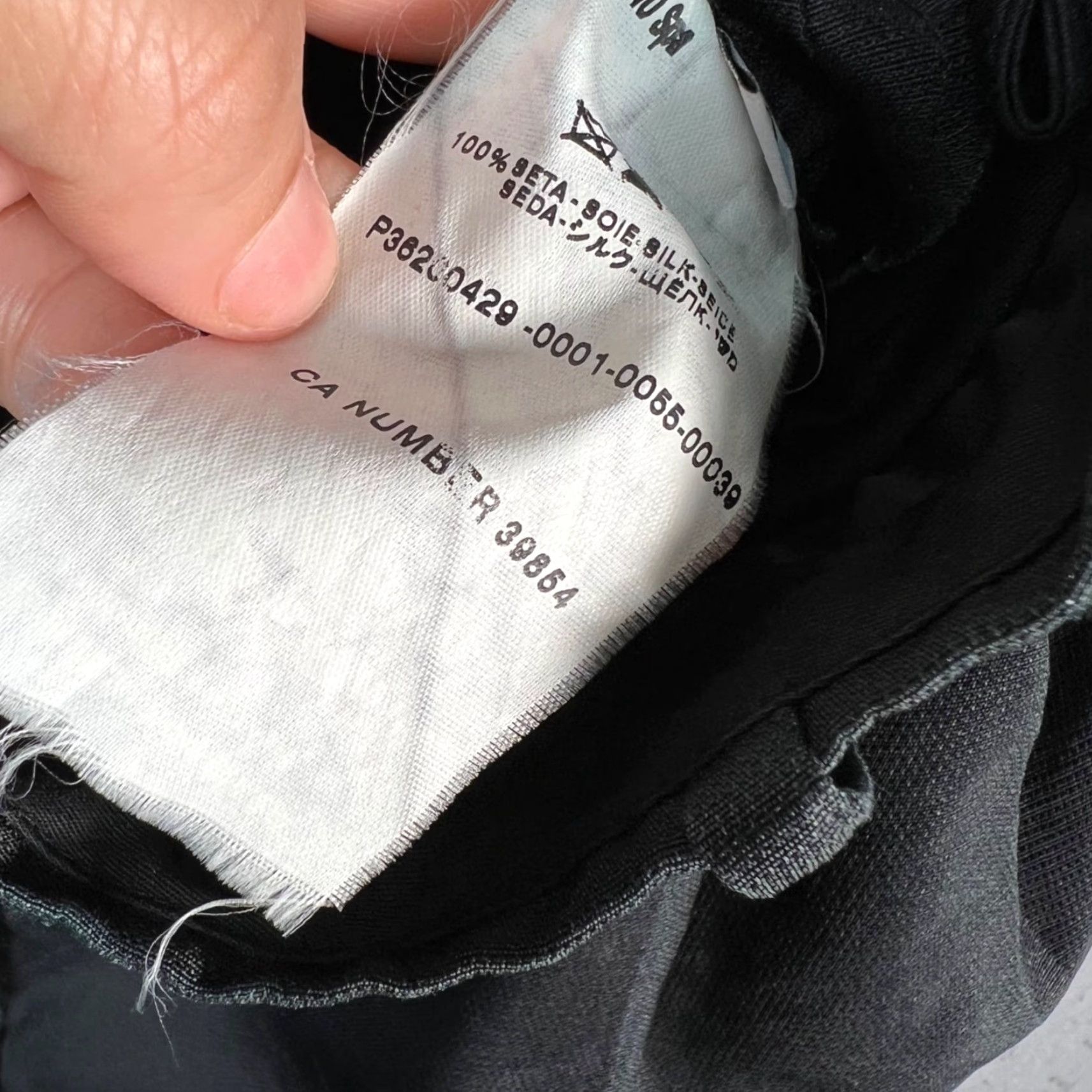 Valentino Valentino Womens 10 Silk Pleated Trousers Pants Dress Silk Black 100% Italy Formal Dress Pants Womens Size 32" / US 10 / IT 46 - 5 Thumbnail