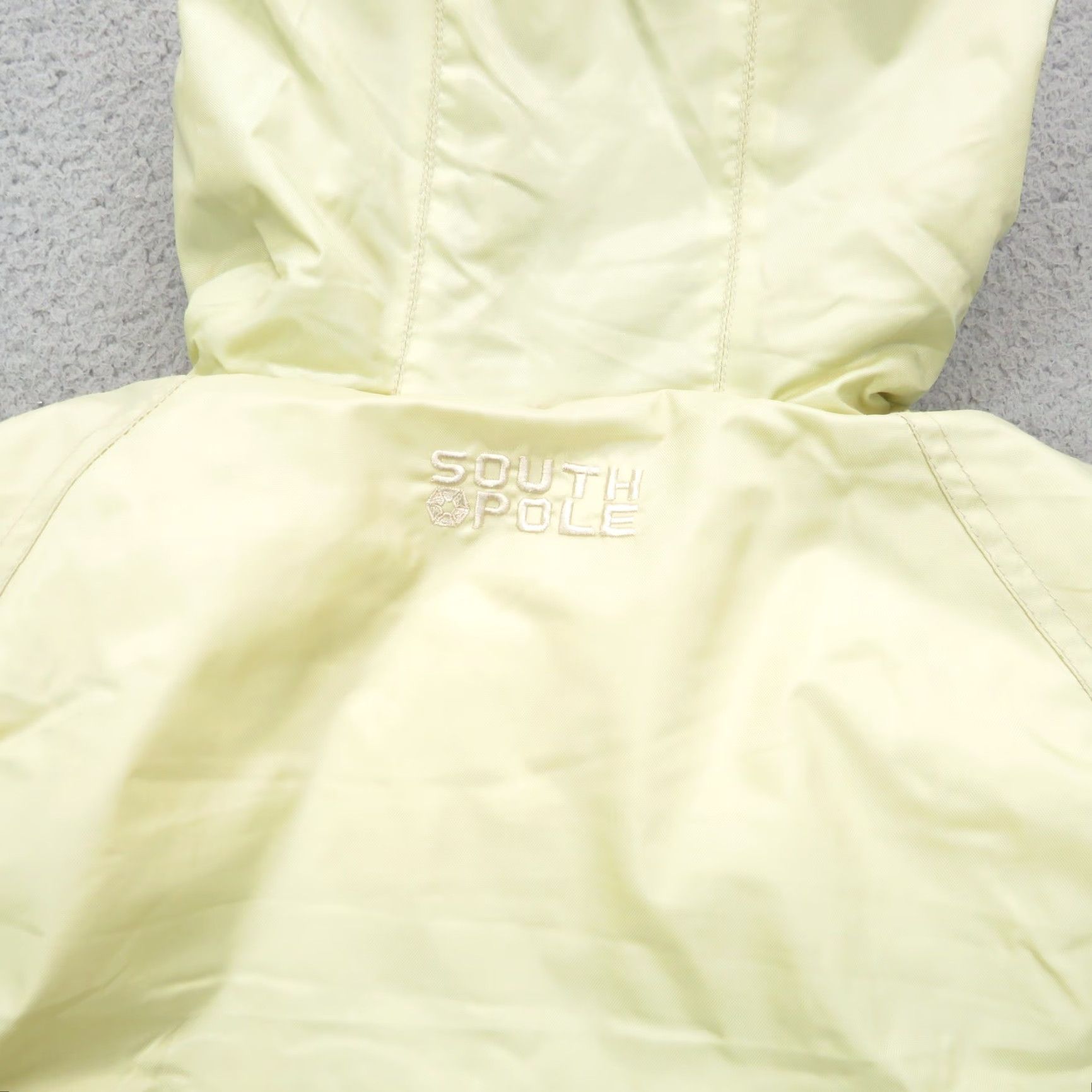 Southpole VTG Southpole Jacket Mens Medium Goose Down Puffer Y2K Fur Hood Hip Hop Coat Zip Size US M / EU 48-50 / 2 - 3 Thumbnail