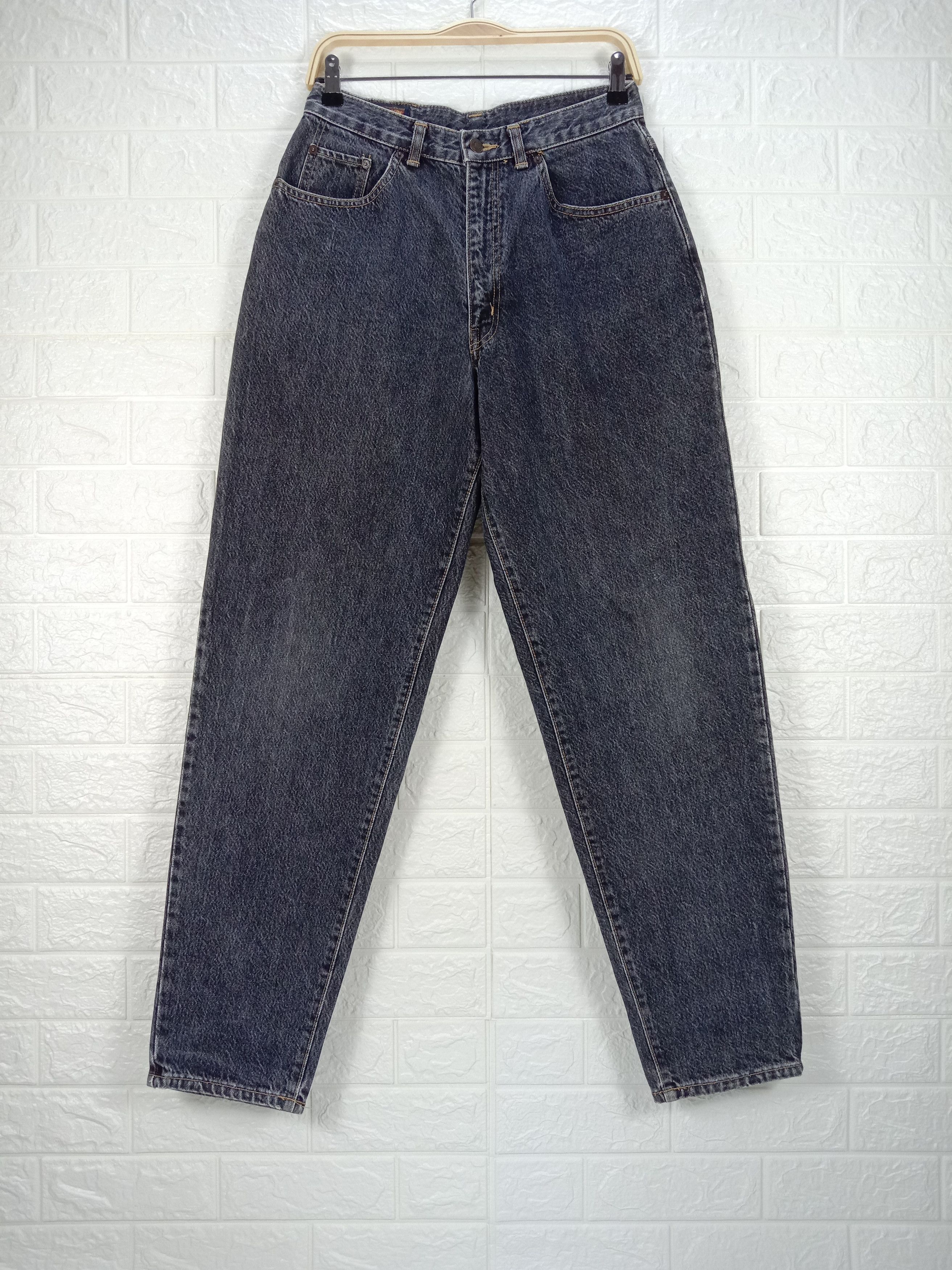 Big John Vintage Big John Faded Black Mom Jeans Size 28" / US 6 / IT 42 - 1 Thumbnail