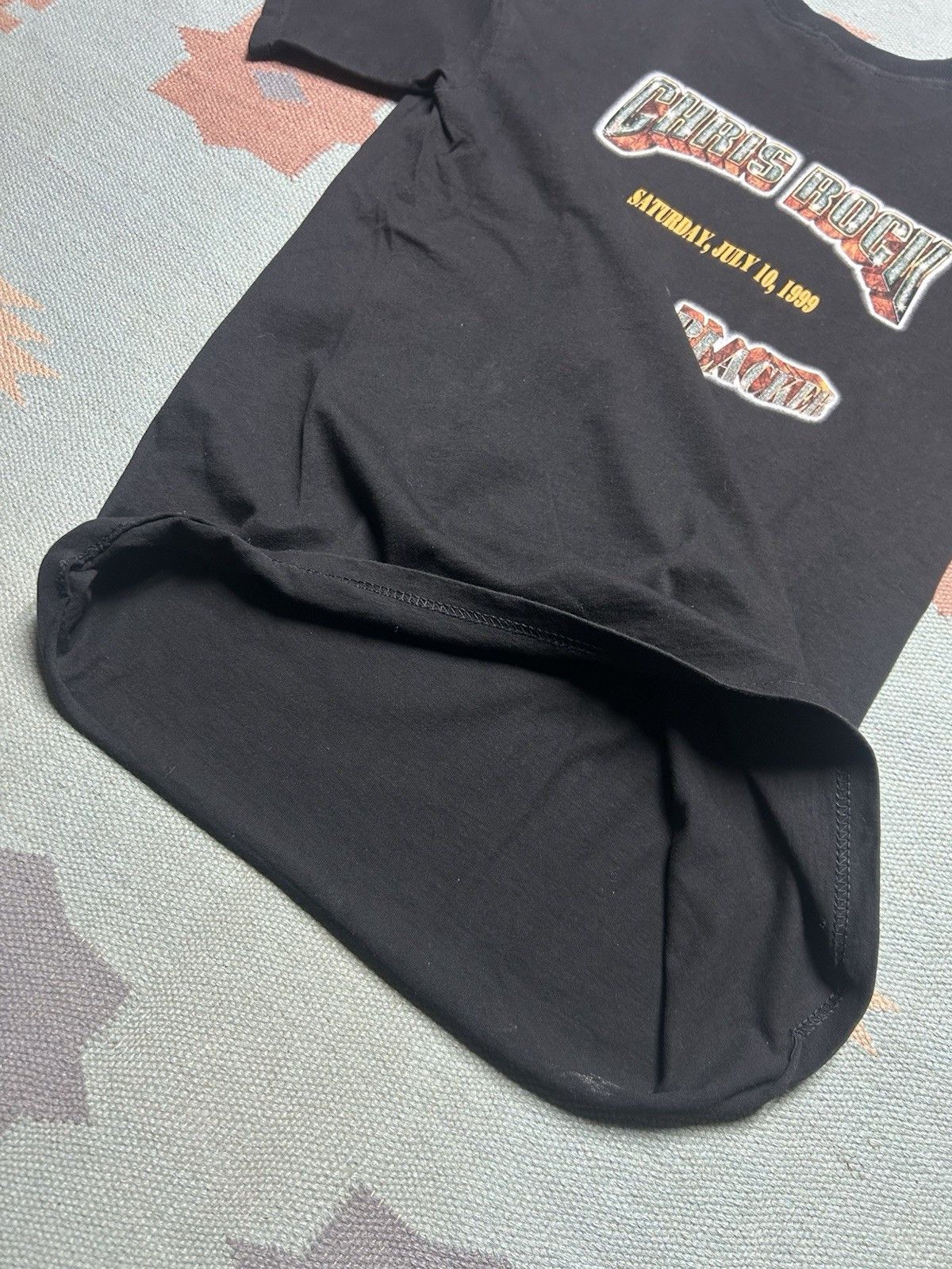 Vintage VTG t shirt Chris rock bigger and blacker HBO comedy 1999 L Size US L / EU 52-54 / 3 - 4 Thumbnail