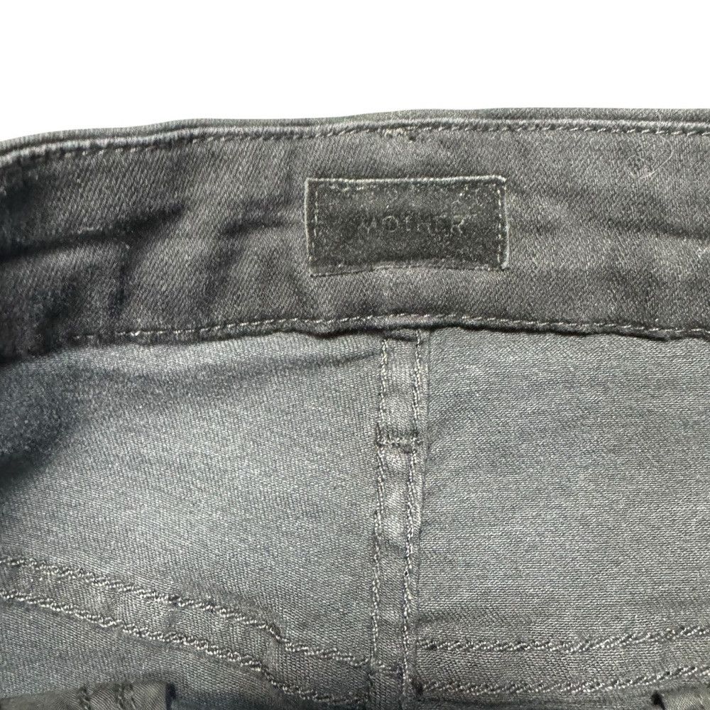 MOTHER MOTHER The Looker Ankle Fray Guilty Glitter Racer Jeans Siz Size 28" / US 6 / IT 42 - 9 Thumbnail