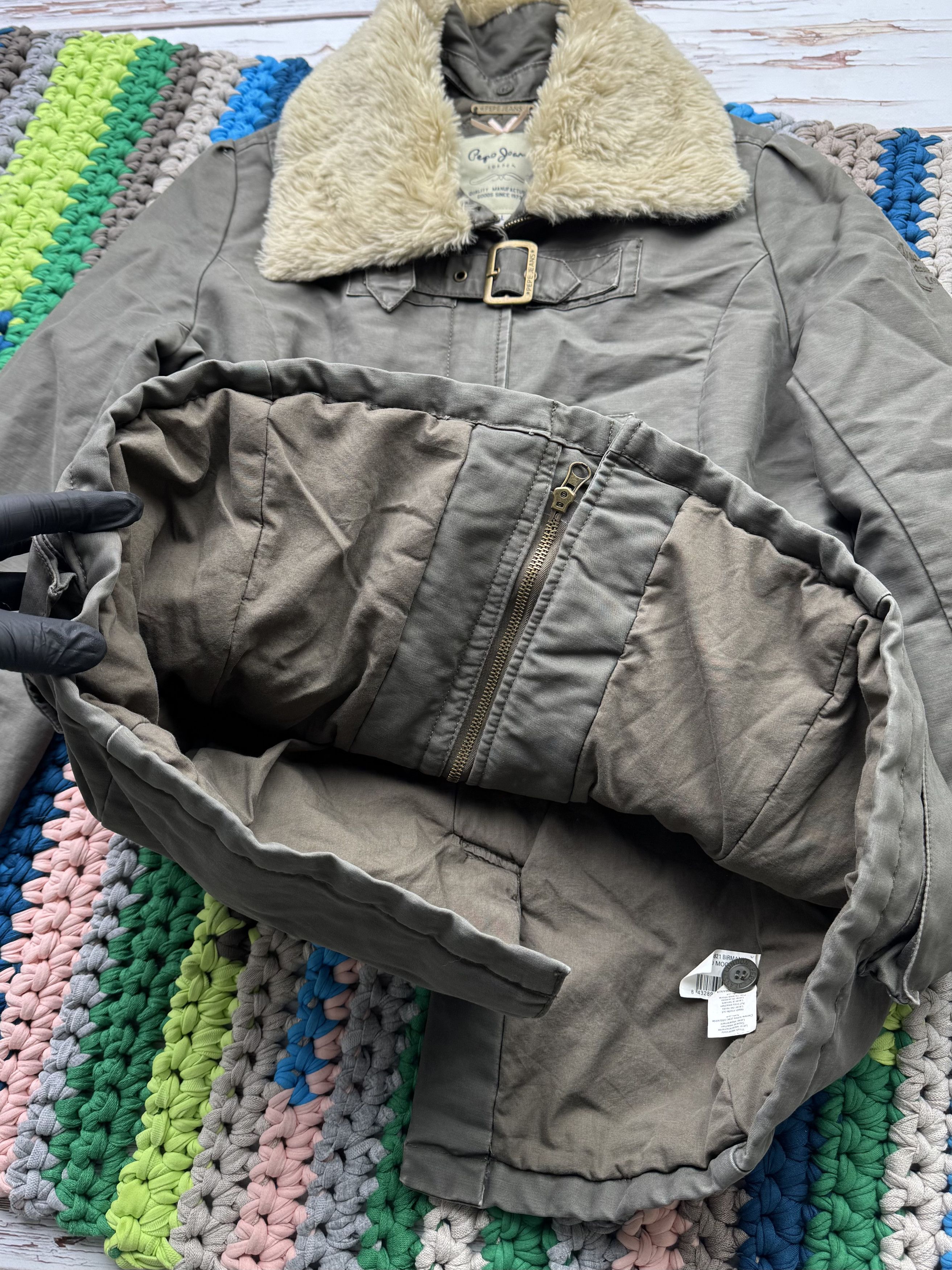 If Six Was Nine Vintage Jacket With Straps (ET1)(D15) Size L / US 10 / IT 46 - 4 Thumbnail