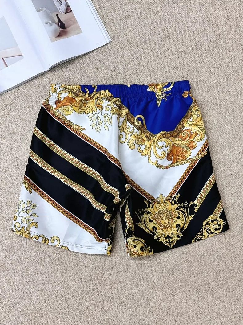 Versace Versace Baroque print casual beach shorts Size US 30 / EU 46 - 2 Thumbnail
