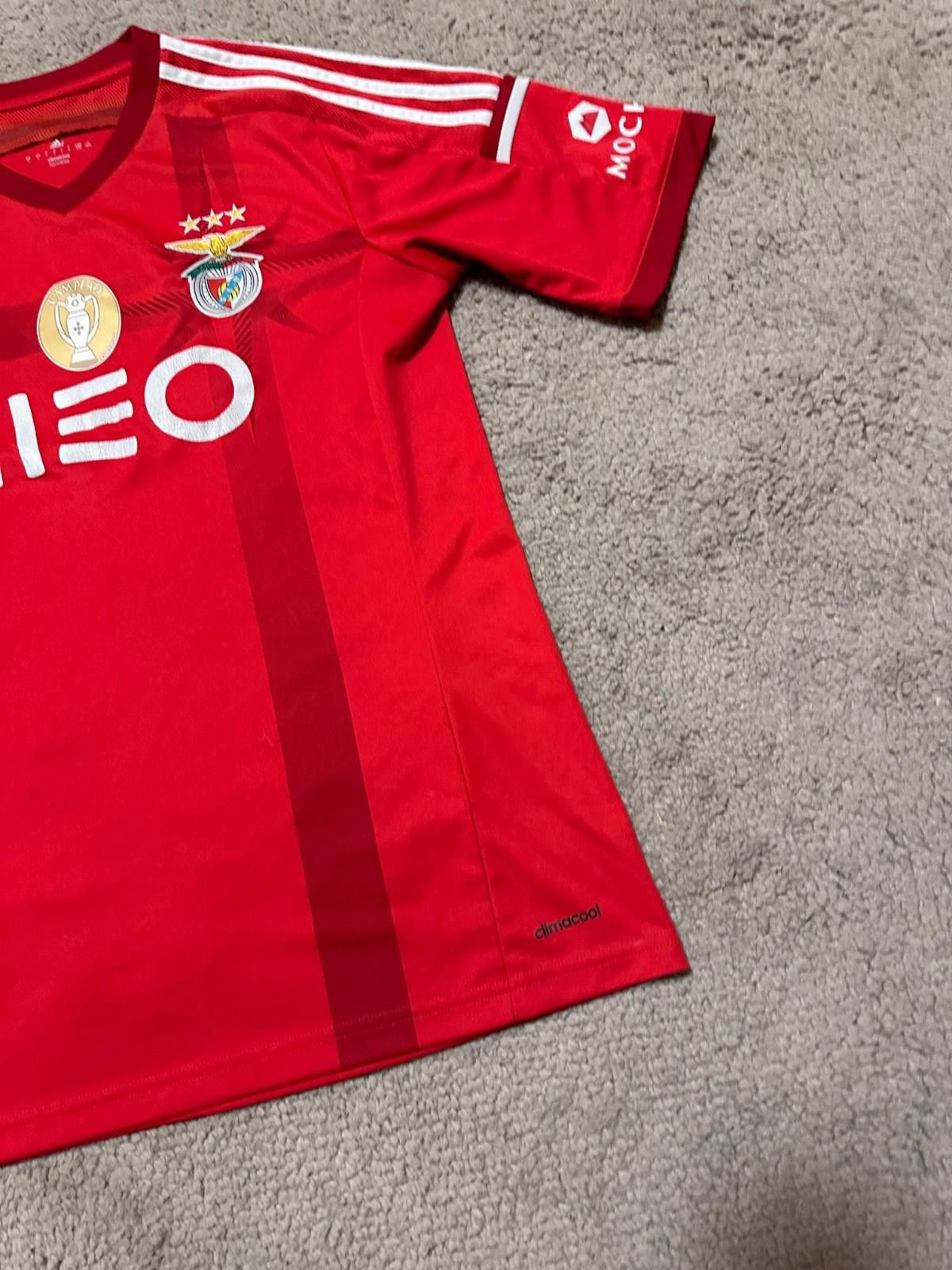 Adidas BENFICA 2014-2015 HOME FOOTBALL SHIRT SOCCER JERSEY ADIDAS Size US L / EU 52-54 / 3 - 2 Thumbnail