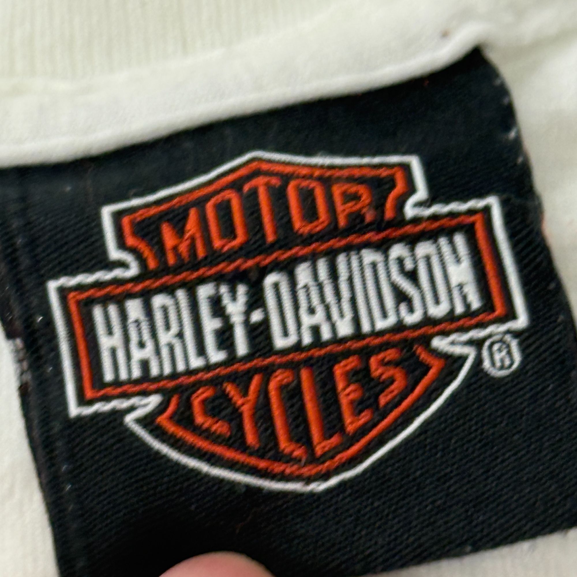 Harley Davidson HD Motorcycle Anchorage ALASKA Biker MOOSE ANTLERS Biker Tee Size US XXL / EU 58 / 5 - 7 Thumbnail