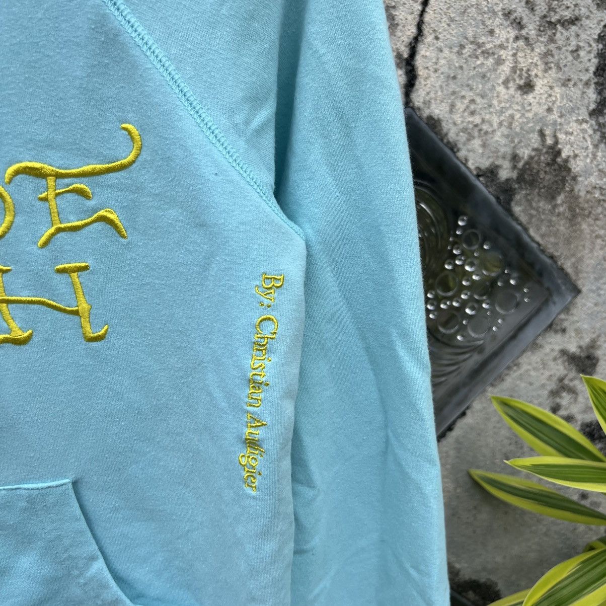Ed Hardy “ED HARDY” NEON BLUE ZIP UP HOODIE Size XS / US 0-2 / IT 36-38 - 5 Thumbnail