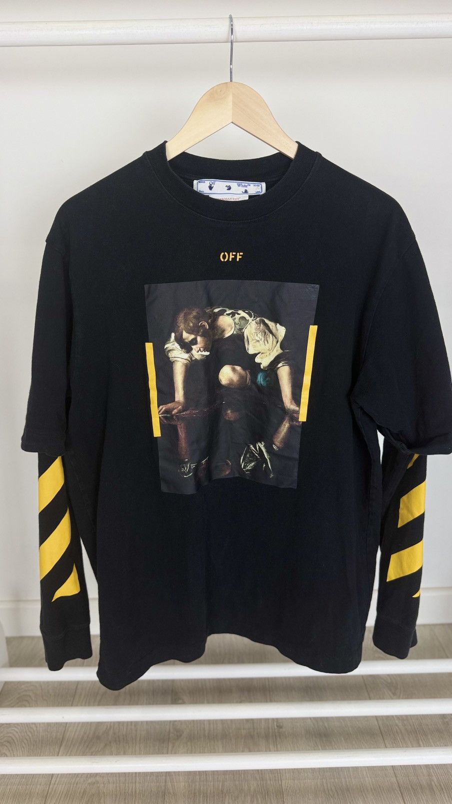 Off-White Off White Virgil Abloh Caravaggio Arrows Sweatshirt Size US L / EU 52-54 / 3 - 1 Thumbnail